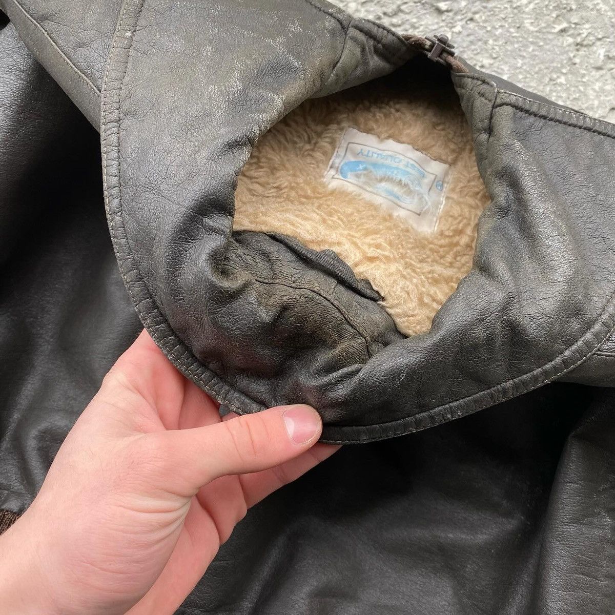 Japanese Brand × Leather Vintage Leather Jacket Size US M / EU 48-50 / 2 - 20 Thumbnail
