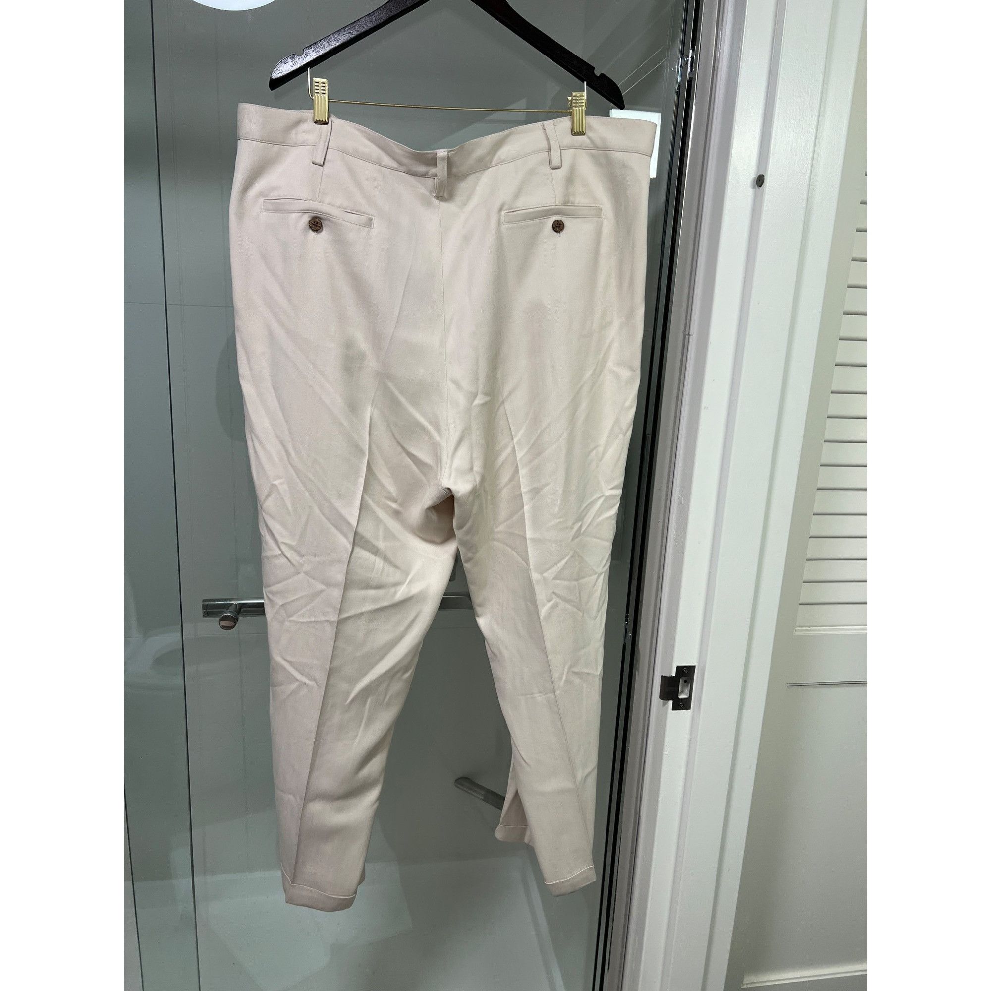 Tommy Bahama 100% Silk Pleated Pants Size 44x30