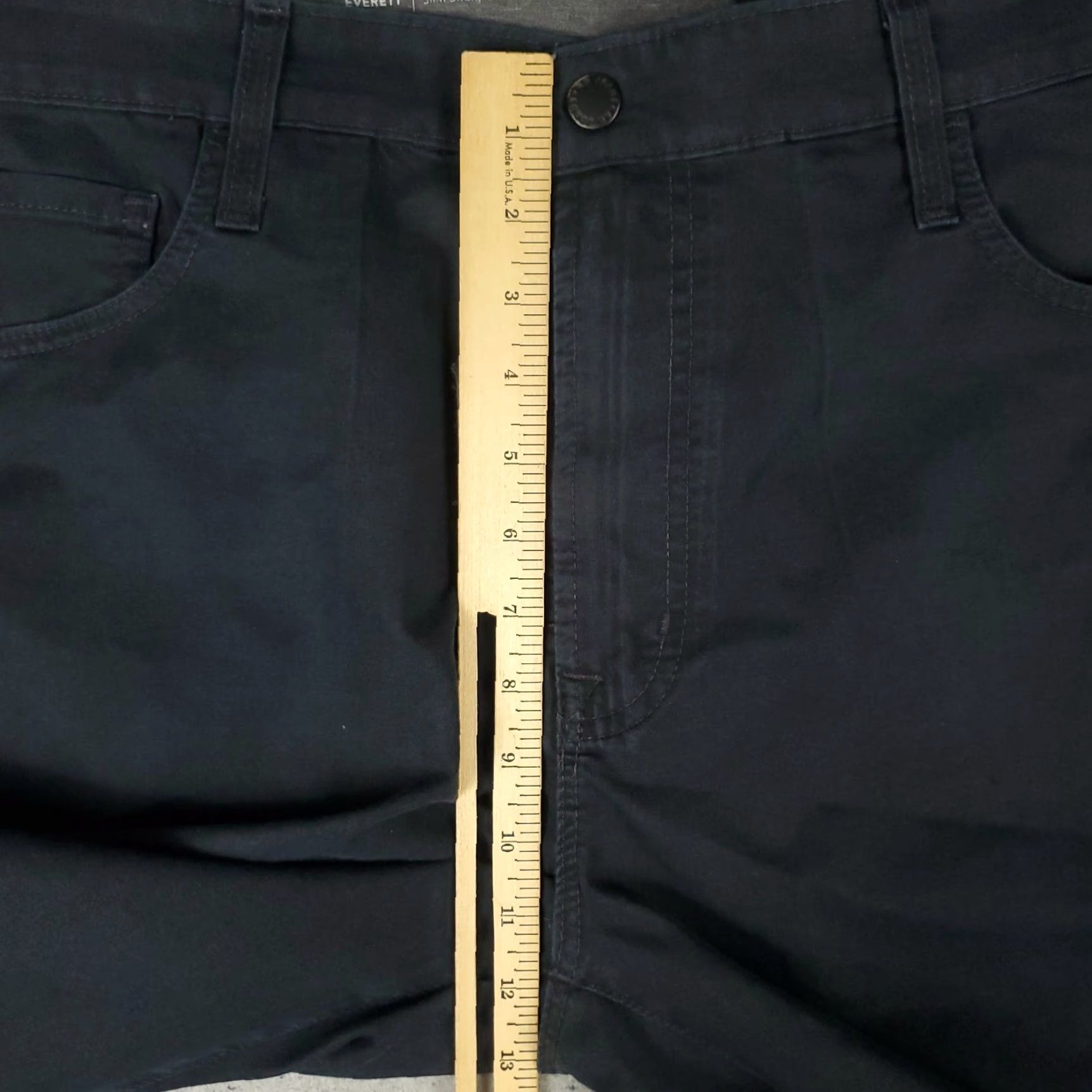 Vintage VINTAGE AG Adriano Goldschmied Jeans Men's 38x28 The Everett Slim Straight Navy Blue Classic Denim Size US 38 / EU 54 - 4 Thumbnail