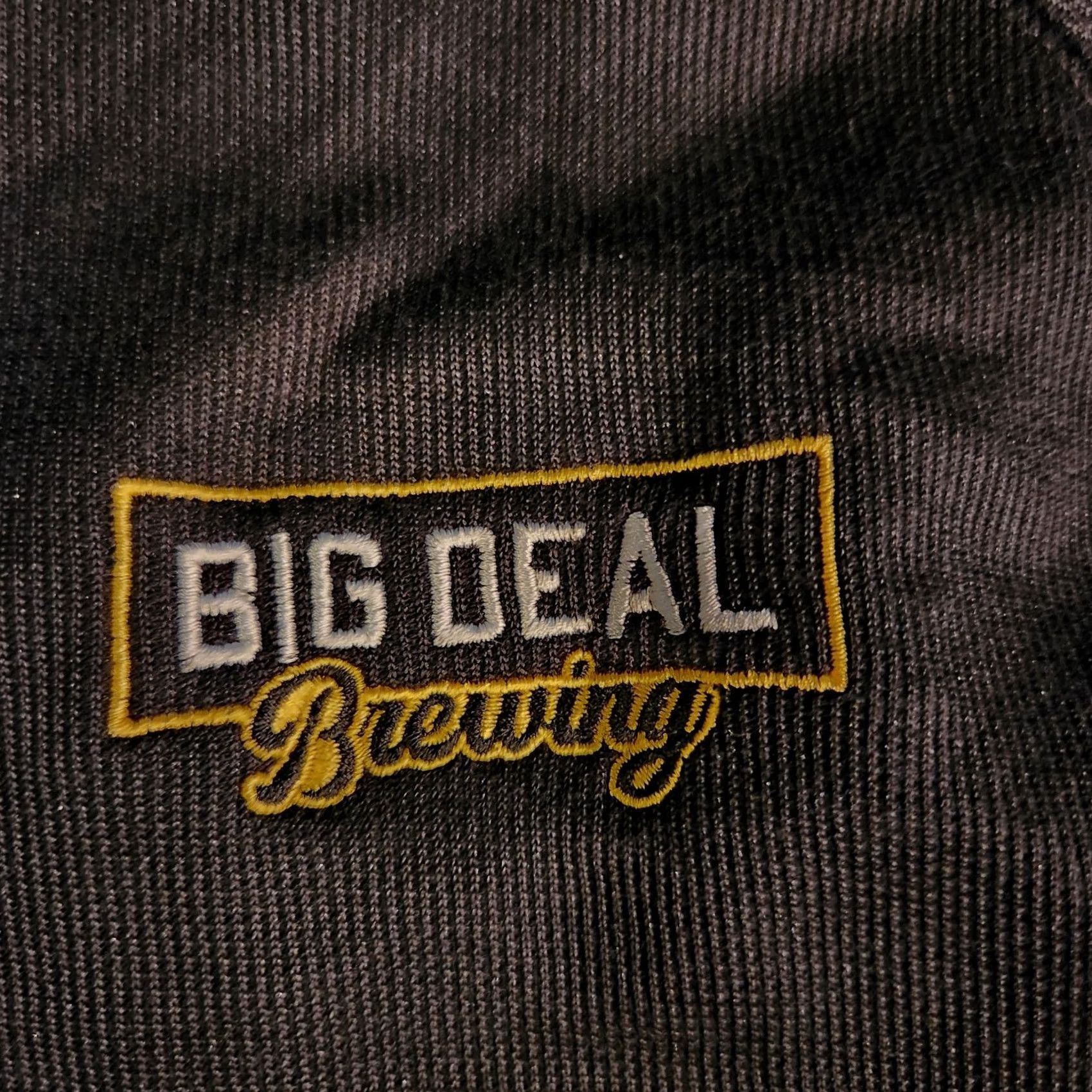 Port Authority Barstool Sports Barstool Sports Big Deal Brewing Co 1/4 Zip Pullover Black Labat Men's Large 1/4 Zip Pullover Mens Large Black Barstool Sports Gift? Size US L / EU 52-54 / 3 - 5 Thumbnail