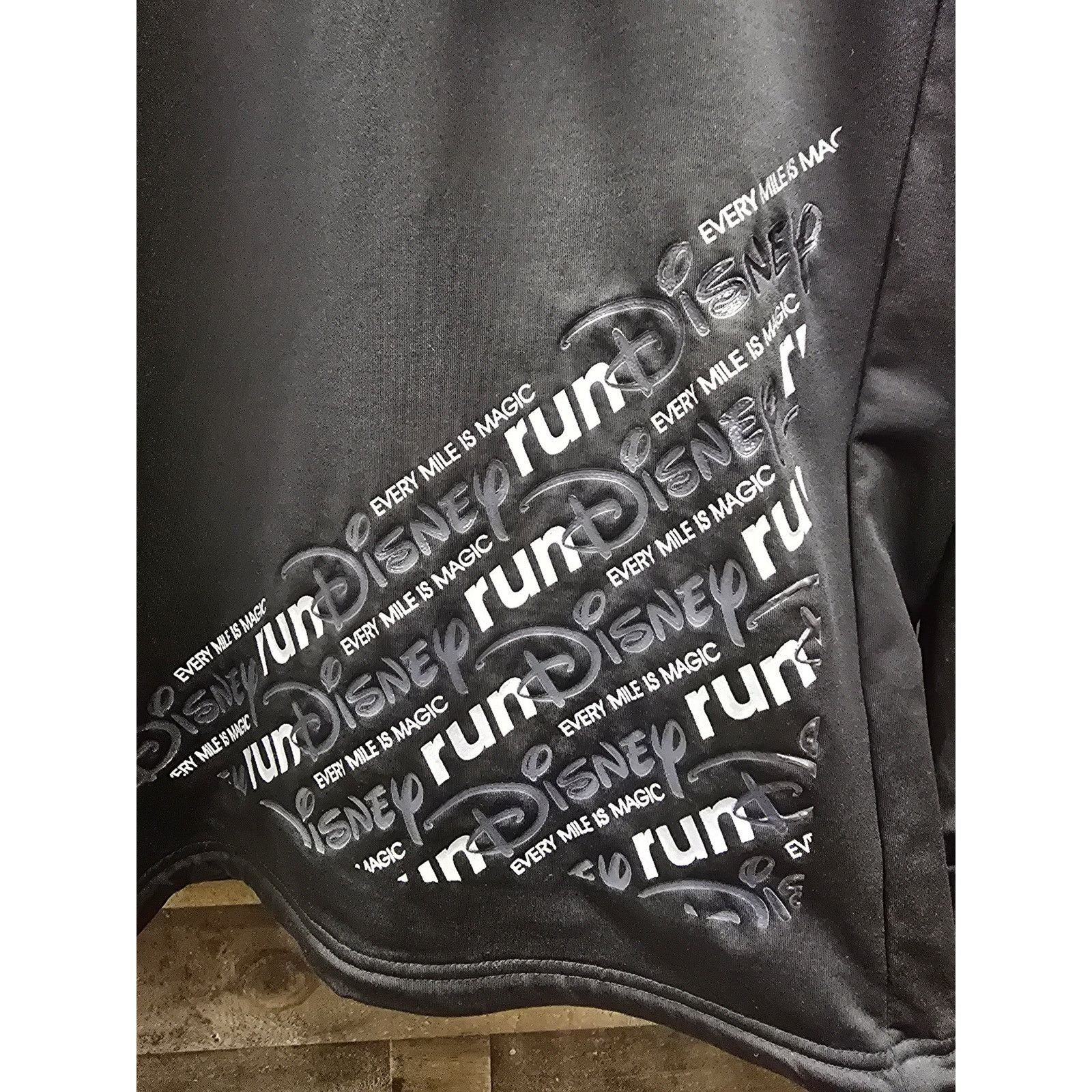 Disney Disney Parks, Black Puffer Disney Run Jacket, Medium Size M / US 6-8 / IT 42-44 - 5 Thumbnail