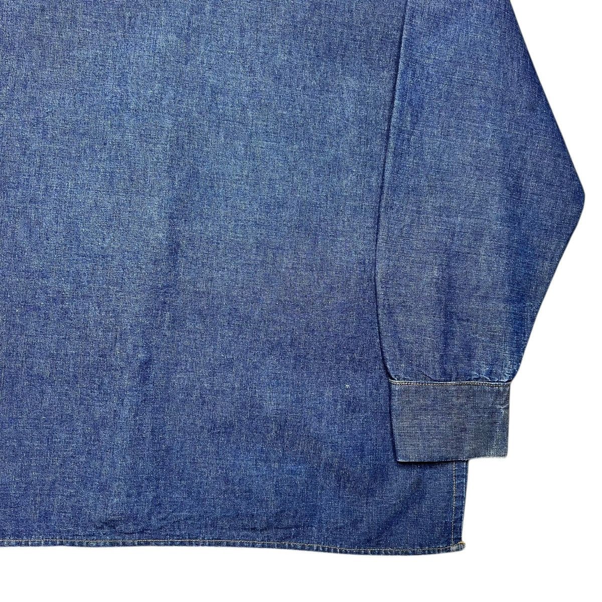 Levi's 1970s Levi’s Orange Tab Denim Button Up Long Sleeve Shirt Size US XL / EU 56 / 4 - 21 Thumbnail