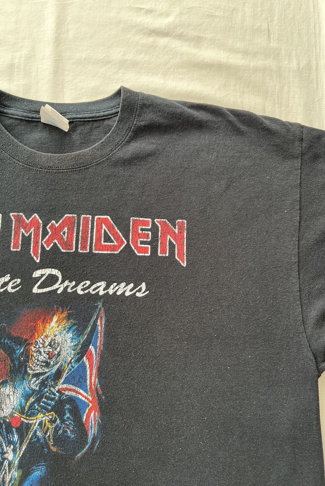 Band Tees Vintage 2007 Iron Maiden Infinite Dreams Black T-shirt Size US XL / EU 56 / 4 - 8 Thumbnail