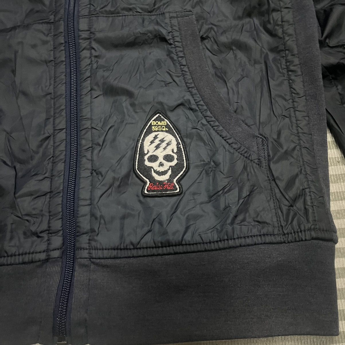Alpha Industries Alpha Industries Navy Blue Hooded Light Jacket Size M Size US M / EU 48-50 / 2 - 12 Thumbnail
