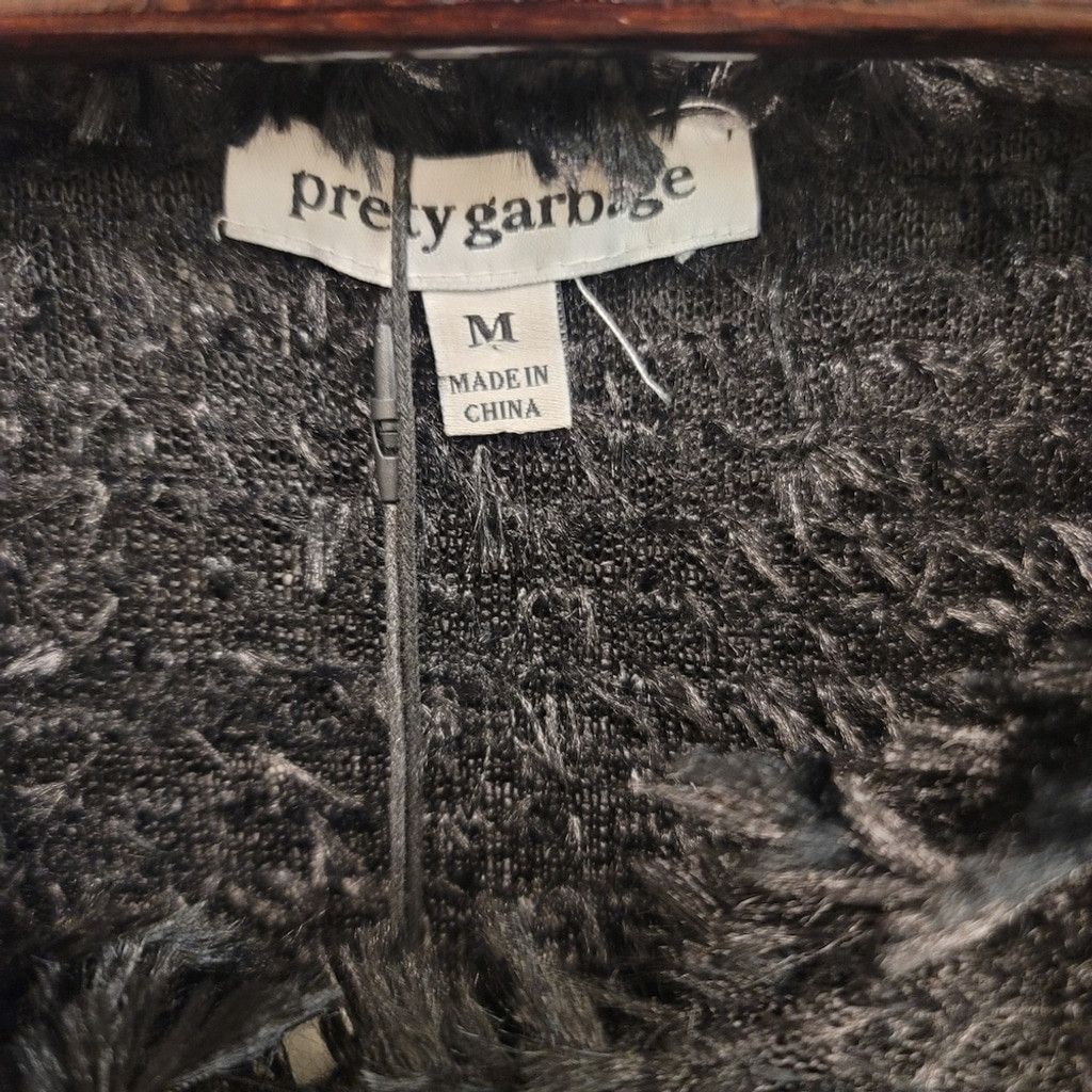 Other NWT Pretty Garbage Cropped Shag Cardigan Size M / US 6-8 / IT 42-44 - 4 Thumbnail