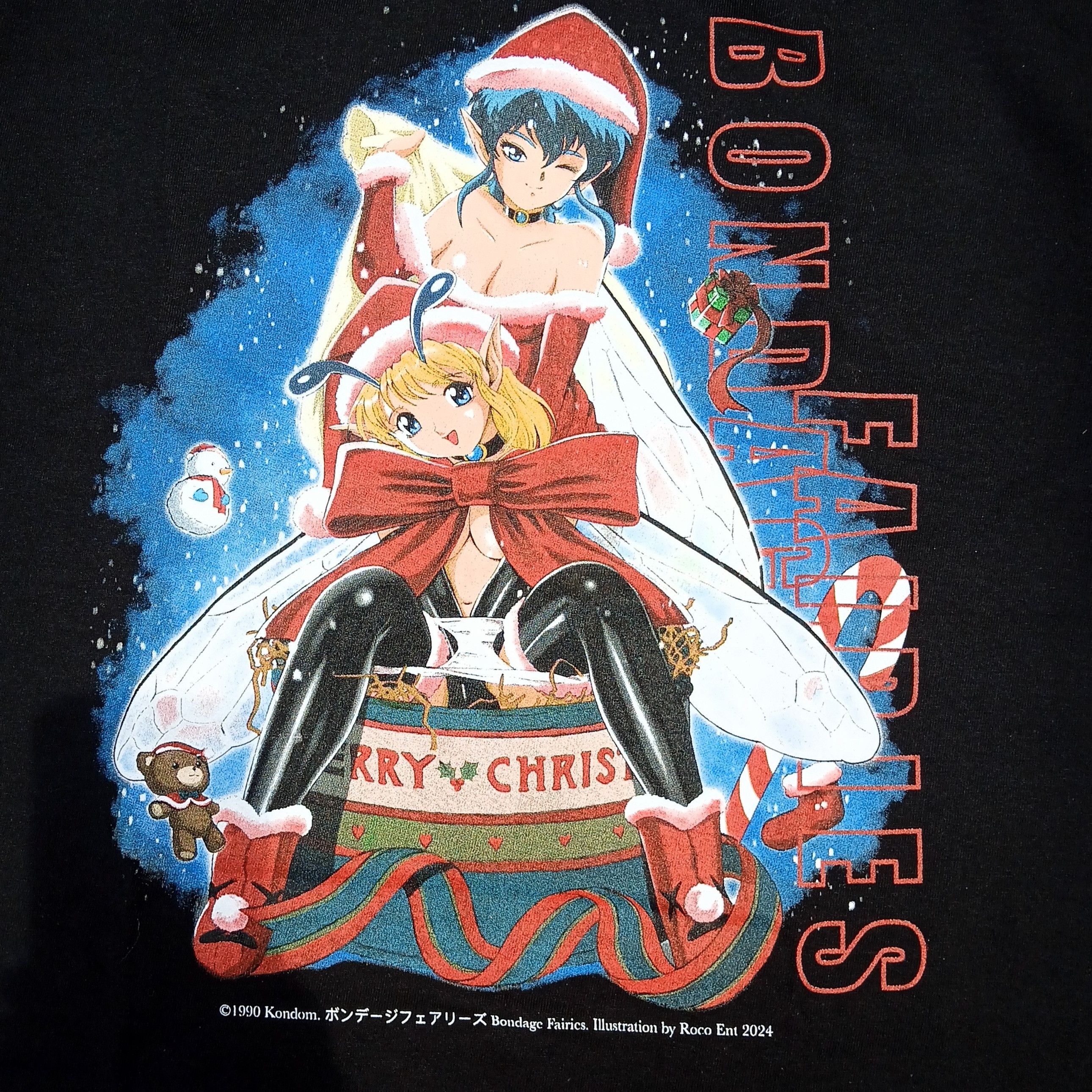 Anime × Japanese Brand × Vintage 🔥RARE🔥 FAIRIES BONDAGE CHRISTMAS BOOTLEG TEES Size US L / EU 52-54 / 3 - 3 Thumbnail