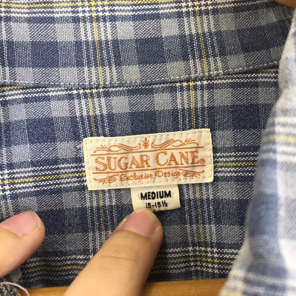 Sugar Cane Vtg SUGAR CANE TOYO Tartan Plaids Checks Casual Tee Shirt Size US M / EU 48-50 / 2 - 4 Thumbnail