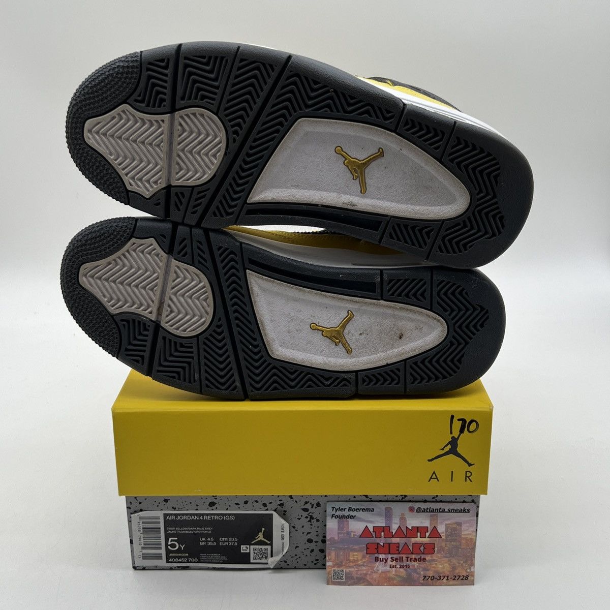 Jordan Brand Air Jordan 4 Lightning Size US 5 / EU 37 - 8 Thumbnail