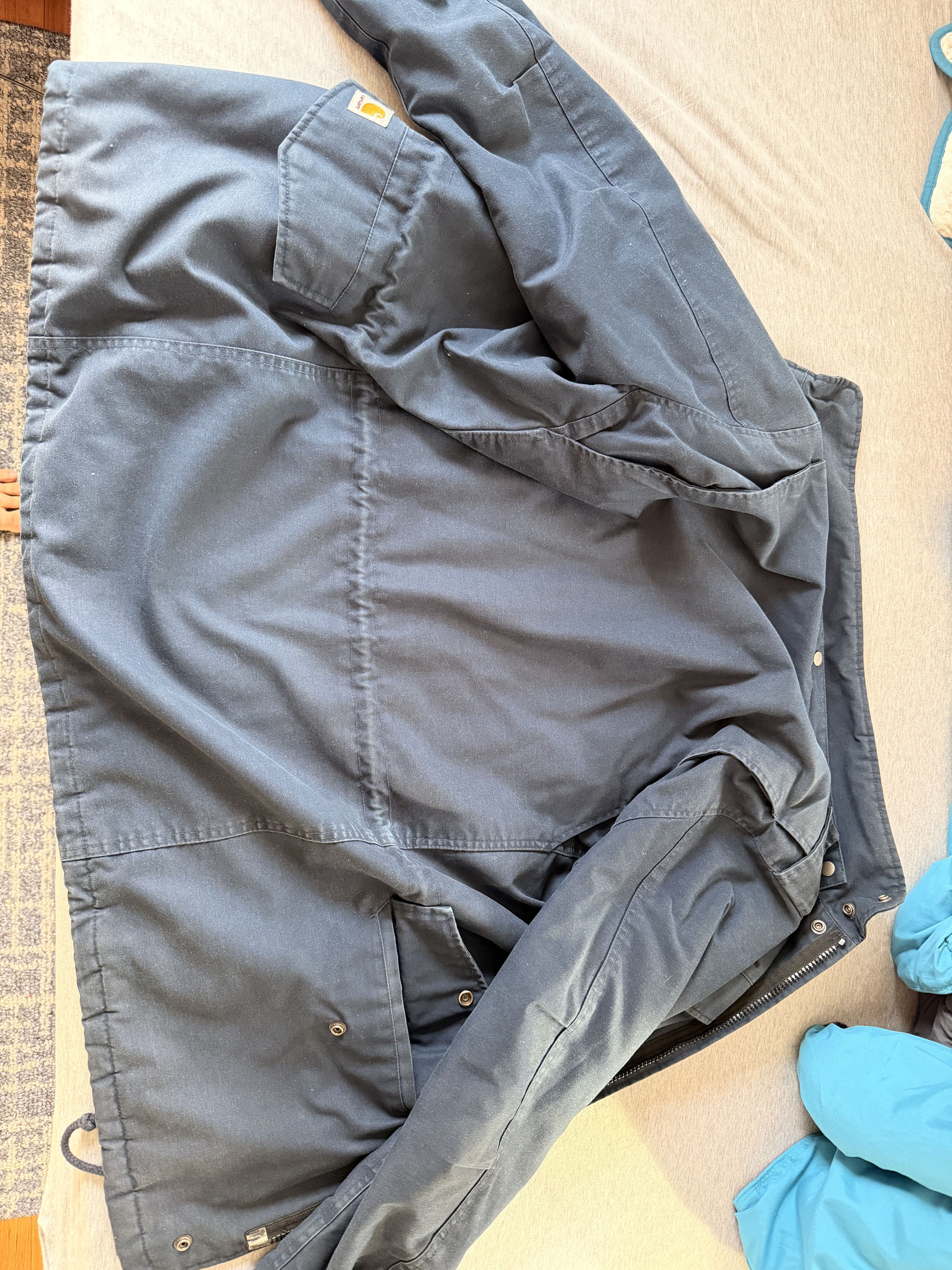 Carhartt Wip Carhartt Hickman Navy Coat medium Size US M / EU 48-50 / 2 - 4 Thumbnail
