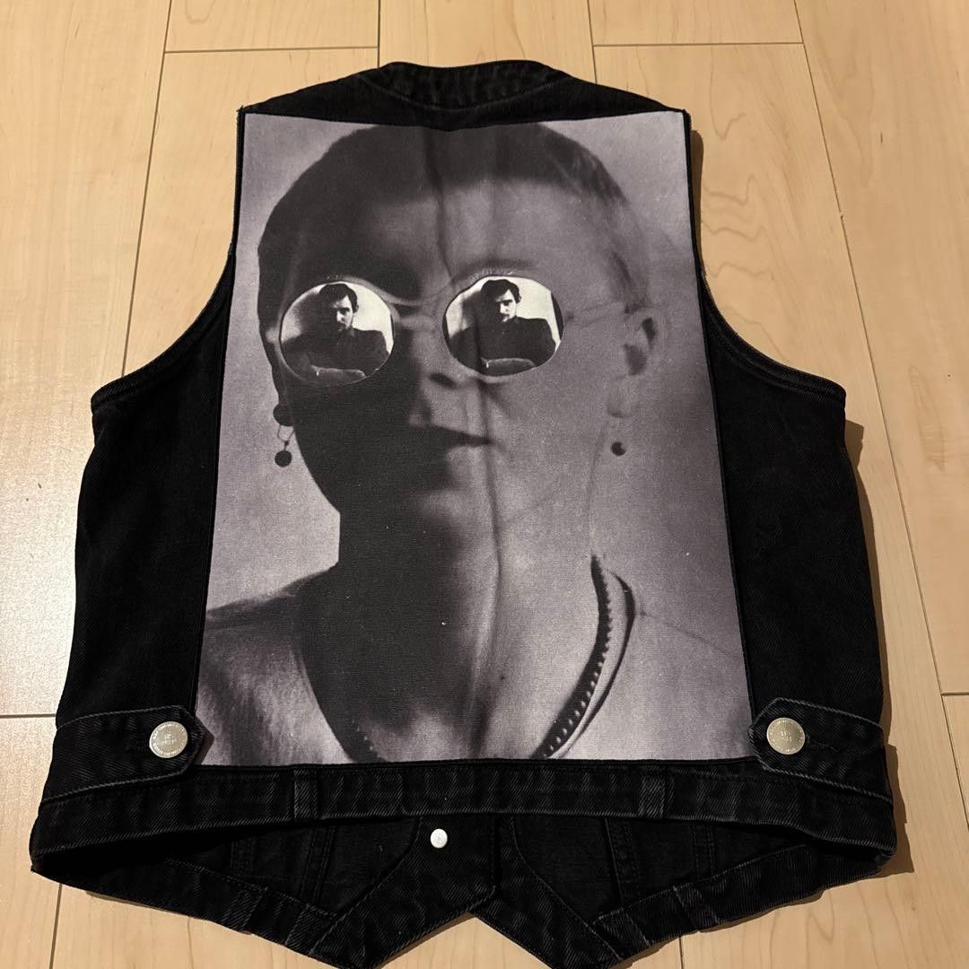 Raf Simons Raf Simons 2021SS Photo Patch Denim Vest Size XS / US 0-2 / IT 36-38 - 2 Thumbnail