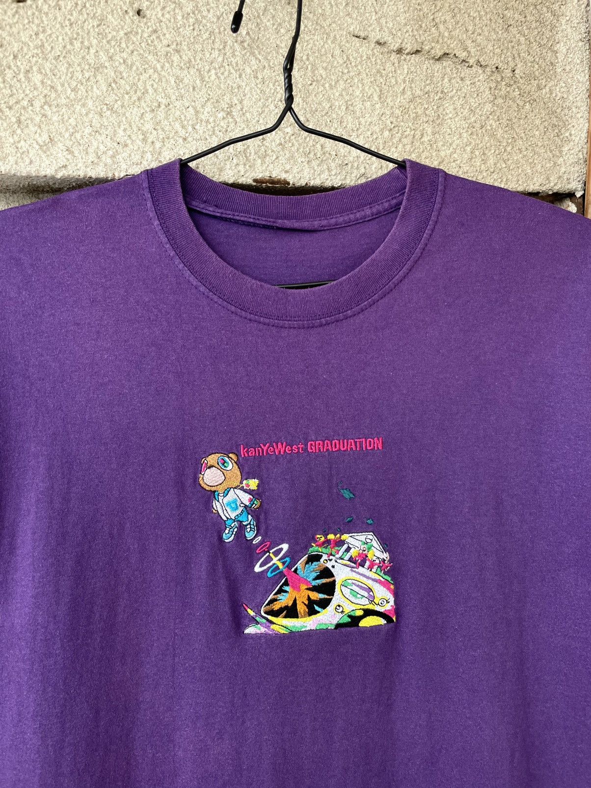Band Tees Collection 26 Glasgow Kanye Graduation Embroidered T-Shirt Size US L / EU 52-54 / 3 - 3 Thumbnail
