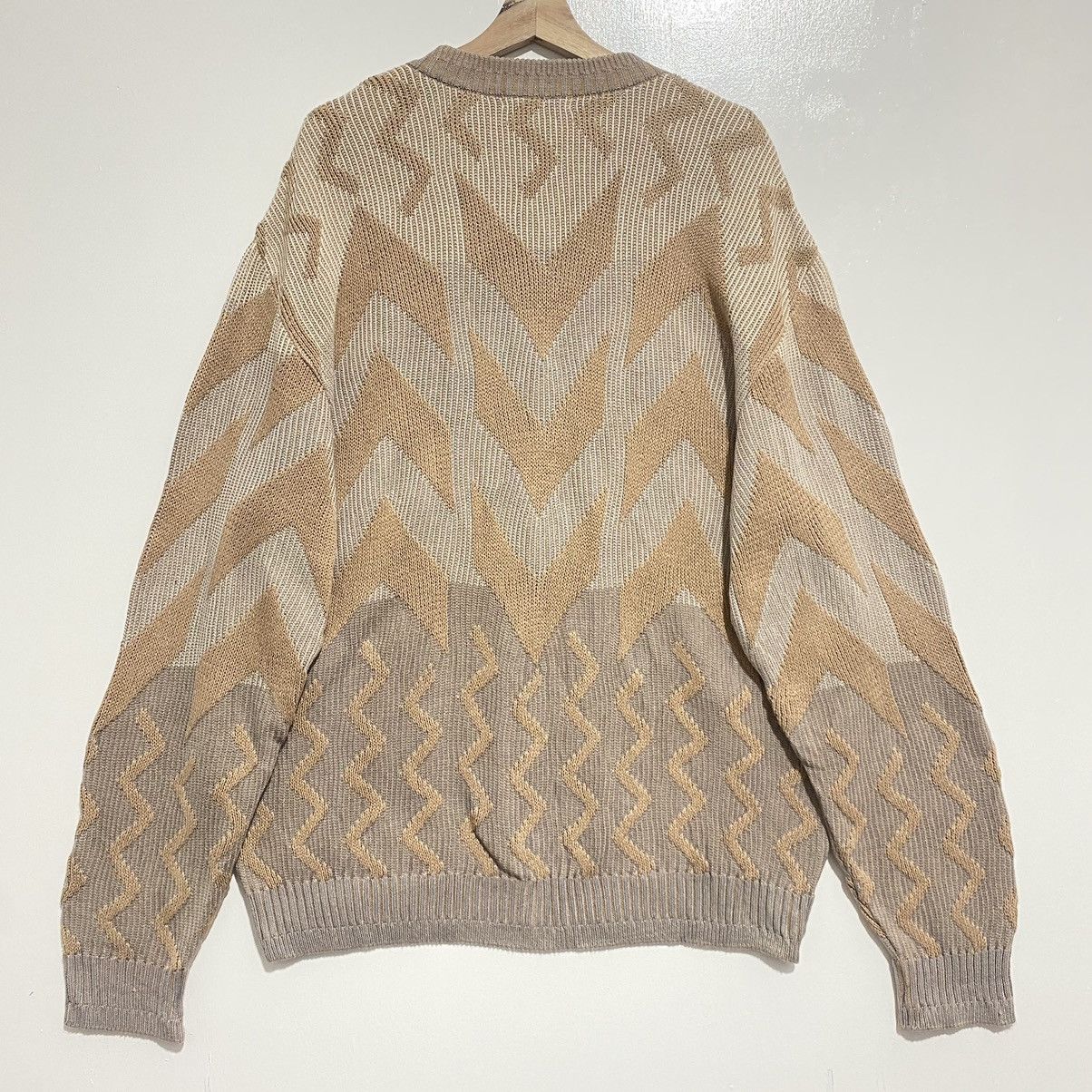 Issey Miyake Issey Miyake Men Cable Knitted Sweater Size M / US 6-8 / IT 42-44 - 7 Thumbnail