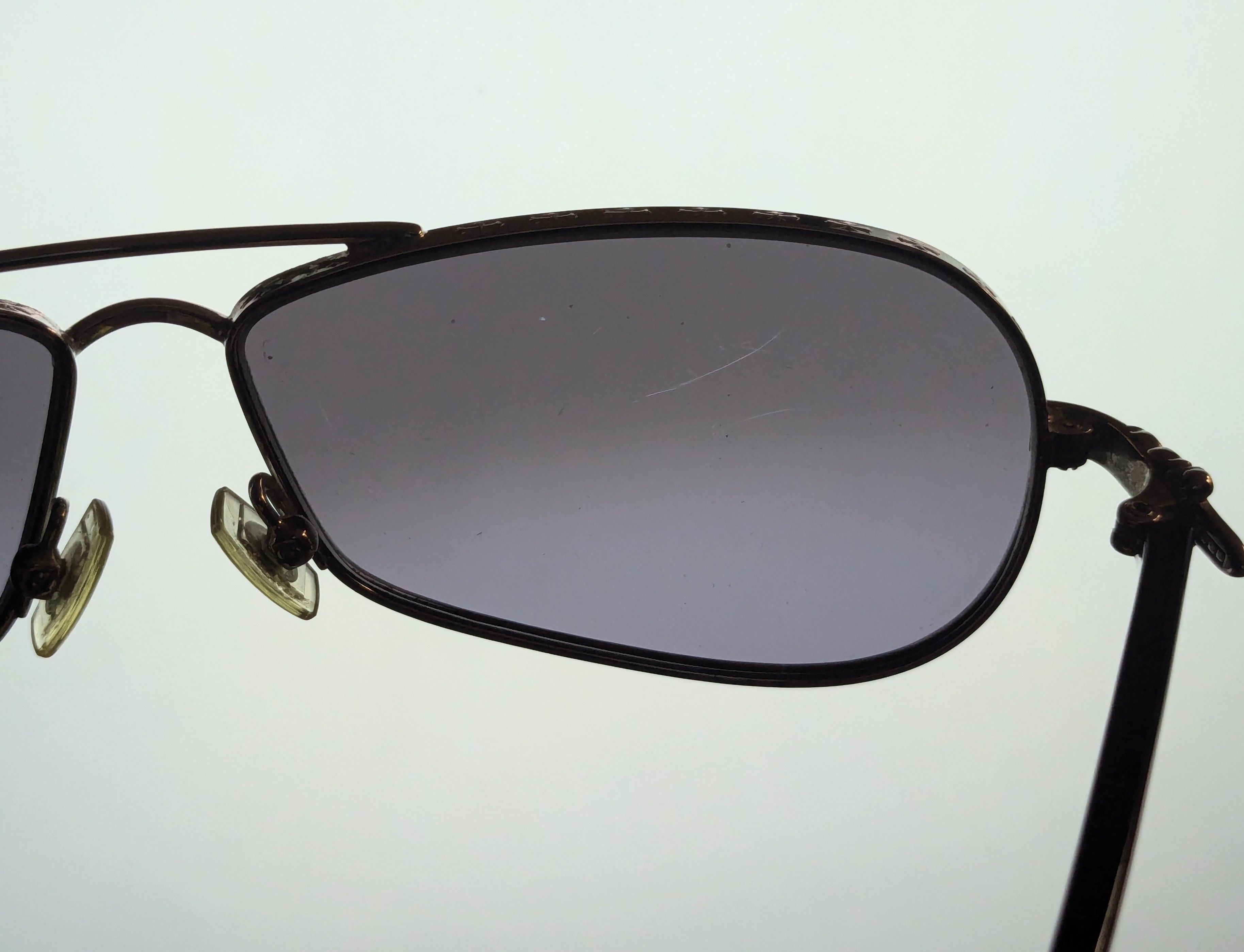Chrome Hearts Chrome Hearts "Red" Sunglasses Black Silver Gray Aviator Size ONE SIZE - 15 Thumbnail