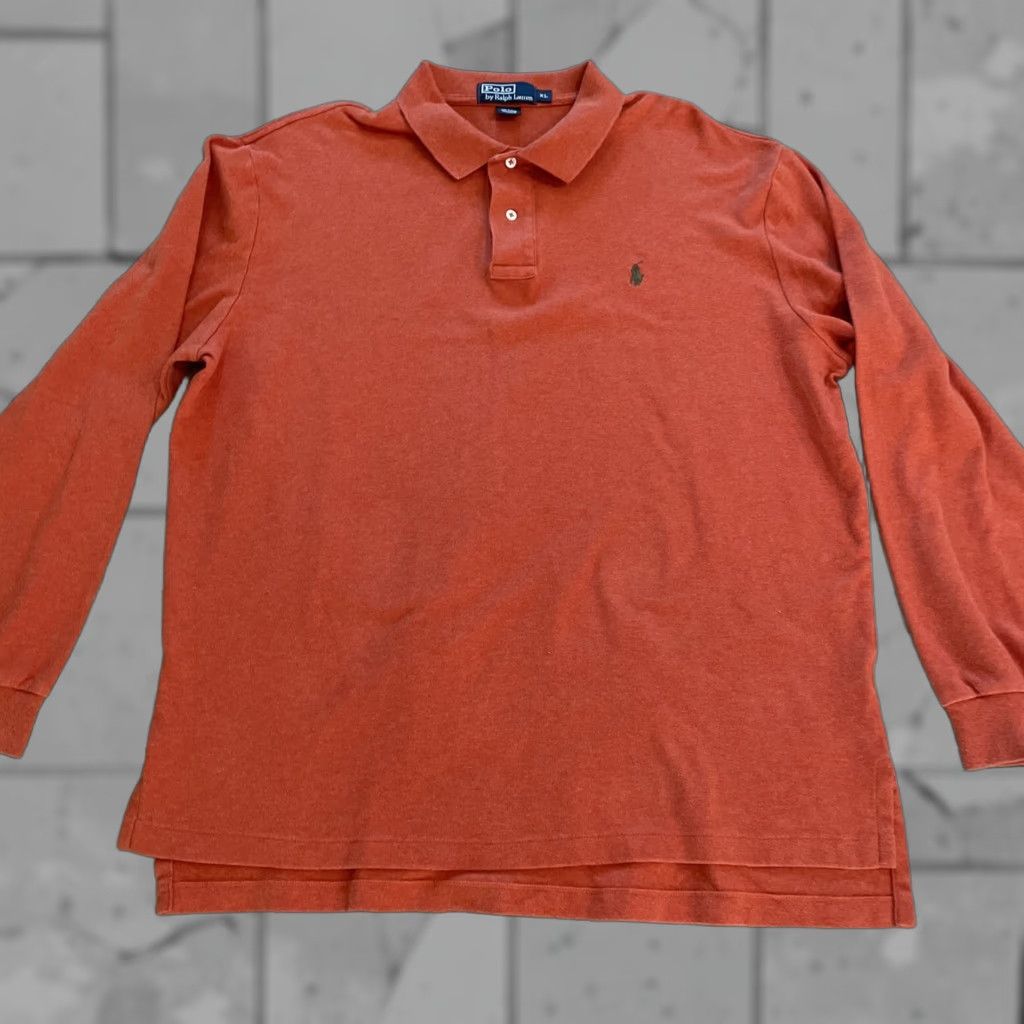 Polo Ralph Lauren Polo Ralph Lauren Polo Shirt Red XL Mens 100% Cotton Golf Style Regular Size XL Size US XL / EU 56 / 4 - 1 Thumbnail