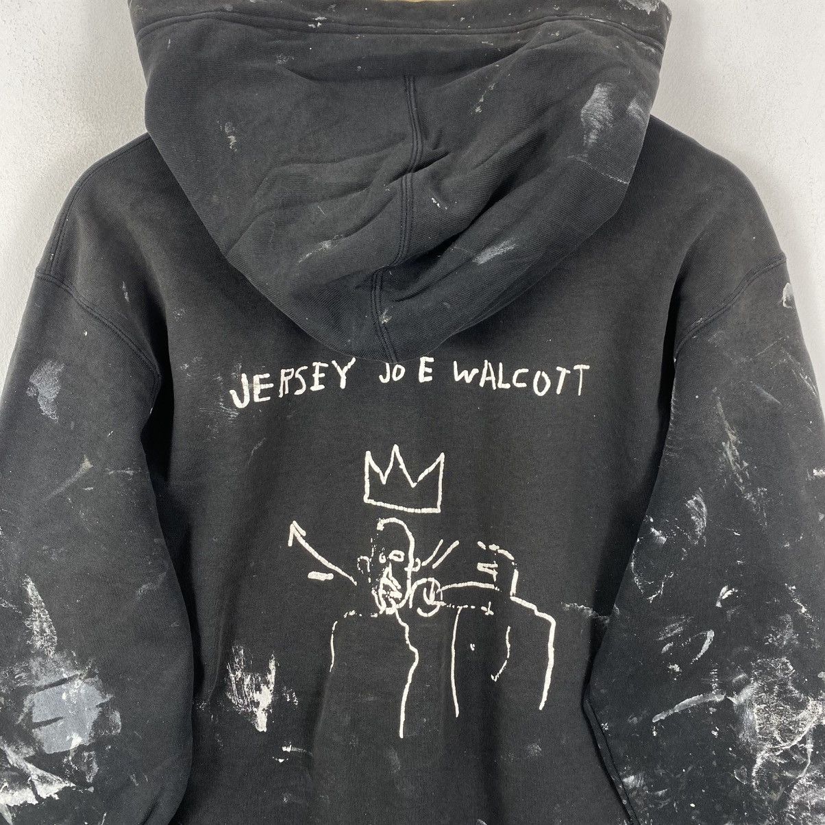 Jean-Michel Basquiat Uniqlo x Basquiat Paint Splatter Hoodie Jersey Joe Walcott L Size US L / EU 52-54 / 3 - 6 Thumbnail
