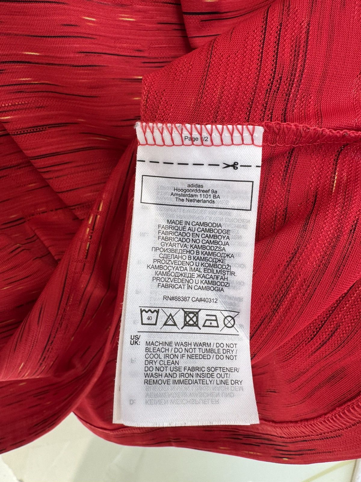 Adidas Manchester United 2020-2021 Home Soccer Jersey Football Kit Size US XL / EU 56 / 4 - 13 Thumbnail