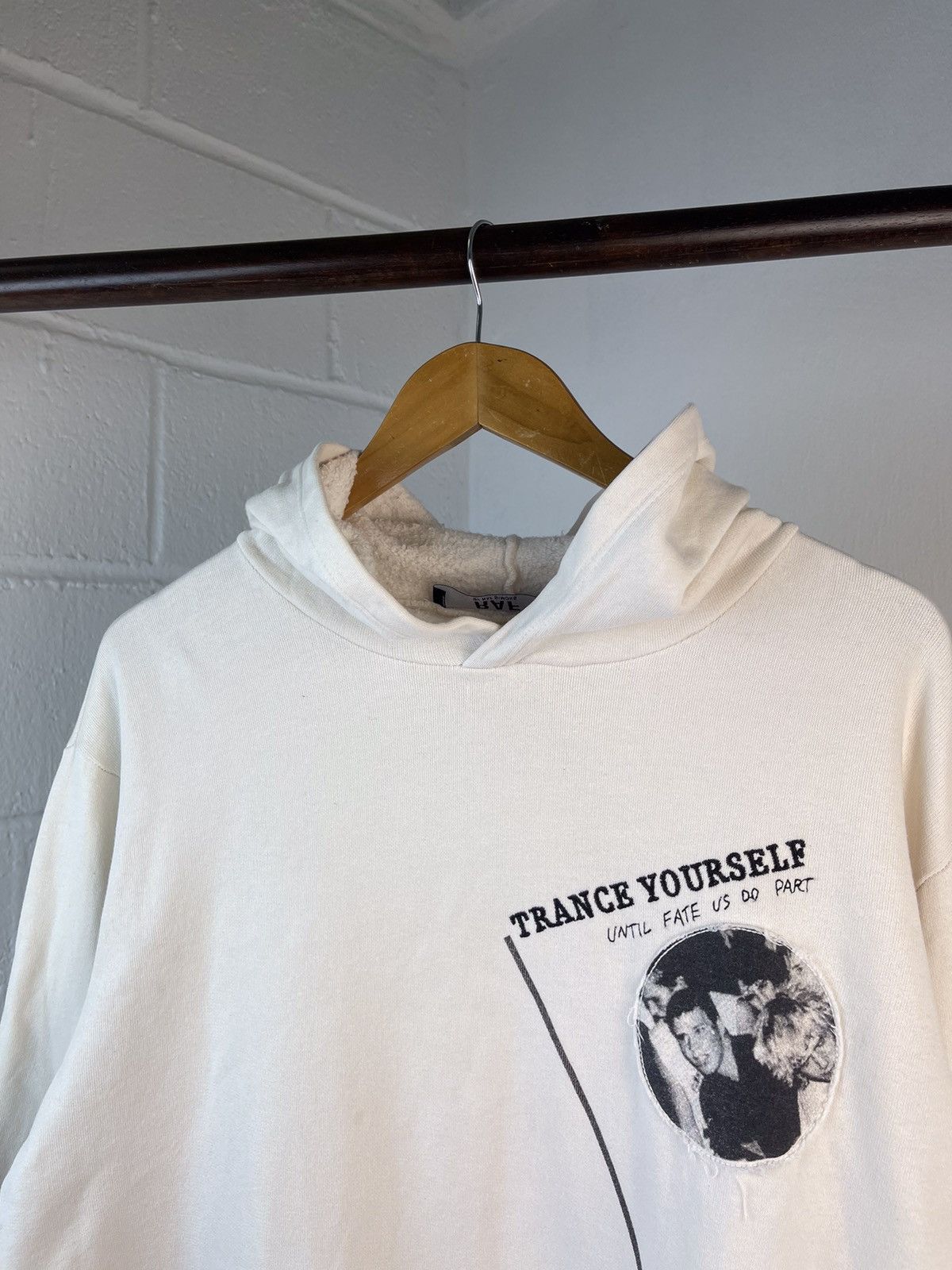 Raf Simons × Raf by Raf Simons 2006 Raf Simons “ Trance Yourself” Ashes Hero Hoodie Size US XL / EU 56 / 4 - 11 Thumbnail