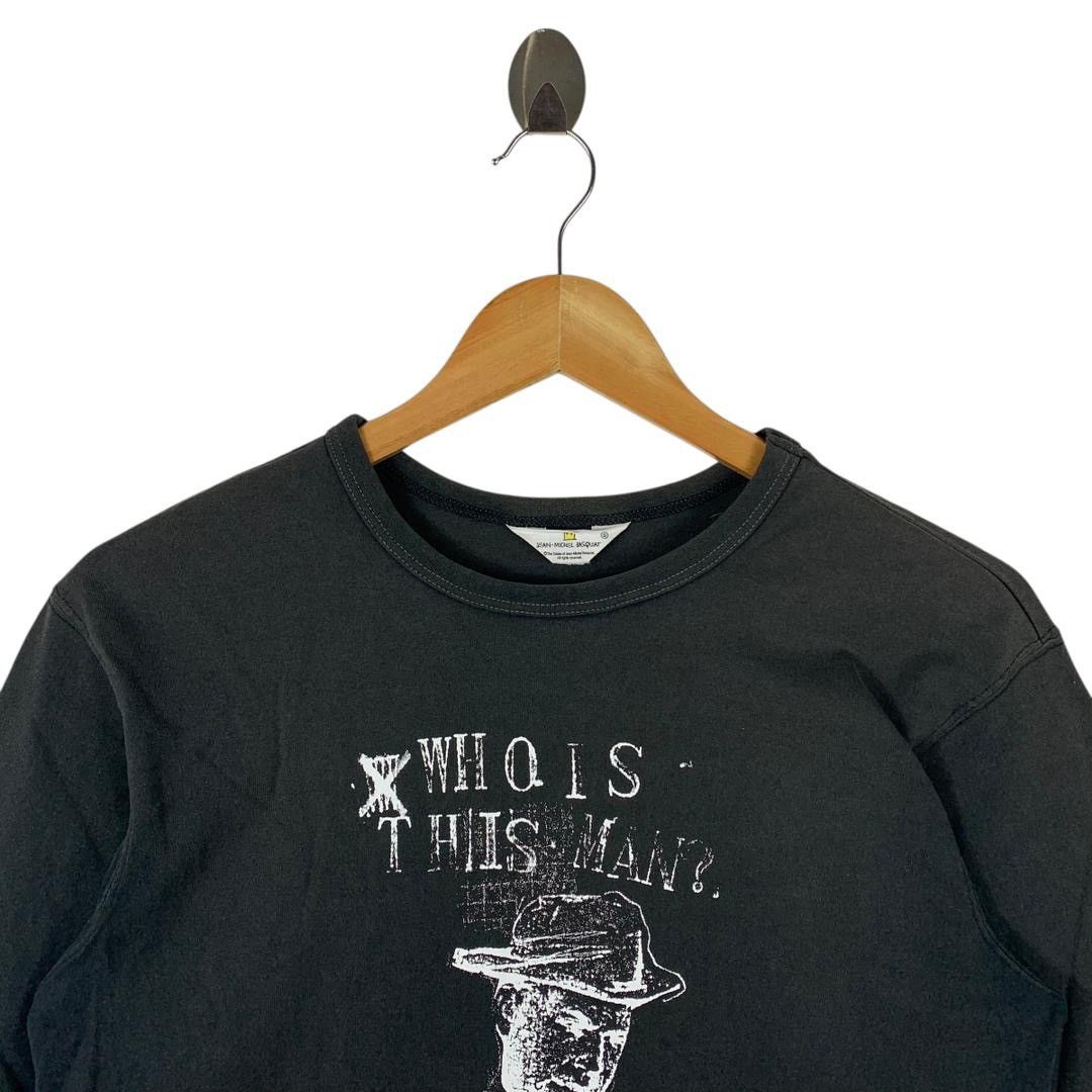 Jean-Michel Basquiat Vintage JEAN MICHEL BASQUIAT who is this man long sleeve tee Size US L / EU 52-54 / 3 - 2 Thumbnail