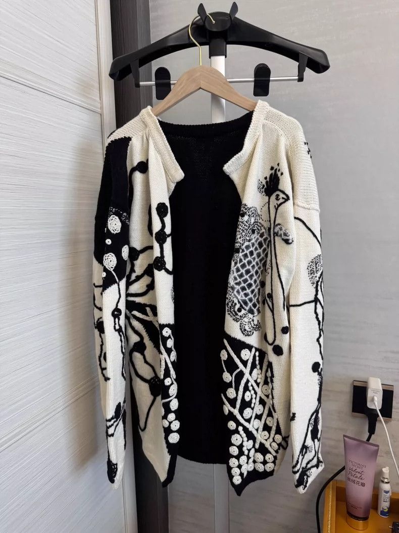 Loewe LOEWE A sweater cardigan Size S / US 4 / IT 40 - 2 Thumbnail