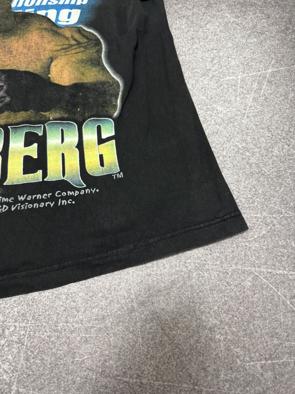 WWE Rare Vintage 1998 WCW GOLDBERG Overprint Tee Size US L / EU 52-54 / 3 - 6 Thumbnail