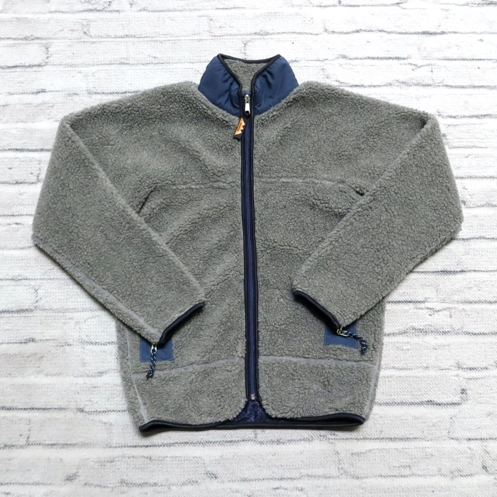 Vintage Camco Outdoors Pile Fleece Jacket Size S Grey Men Jacket Size US S / EU 44-46 / 1 - 2 Thumbnail