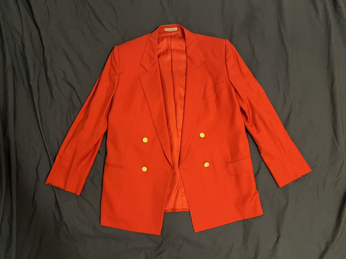Burberry Vintage Burberry Blazer Size 42R - 4 Thumbnail