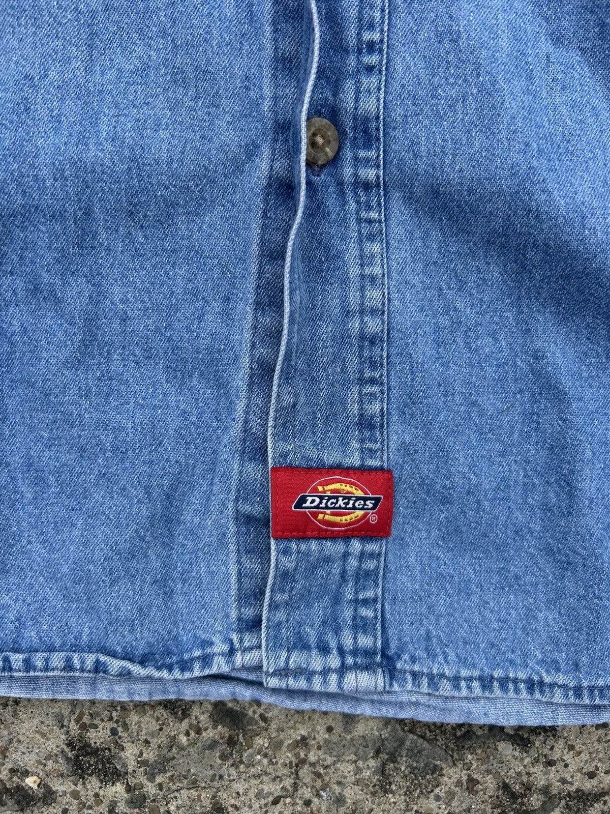 Dickies Vintage Dickies Jean Shirt Size US XL / EU 56 / 4 - 4 Thumbnail