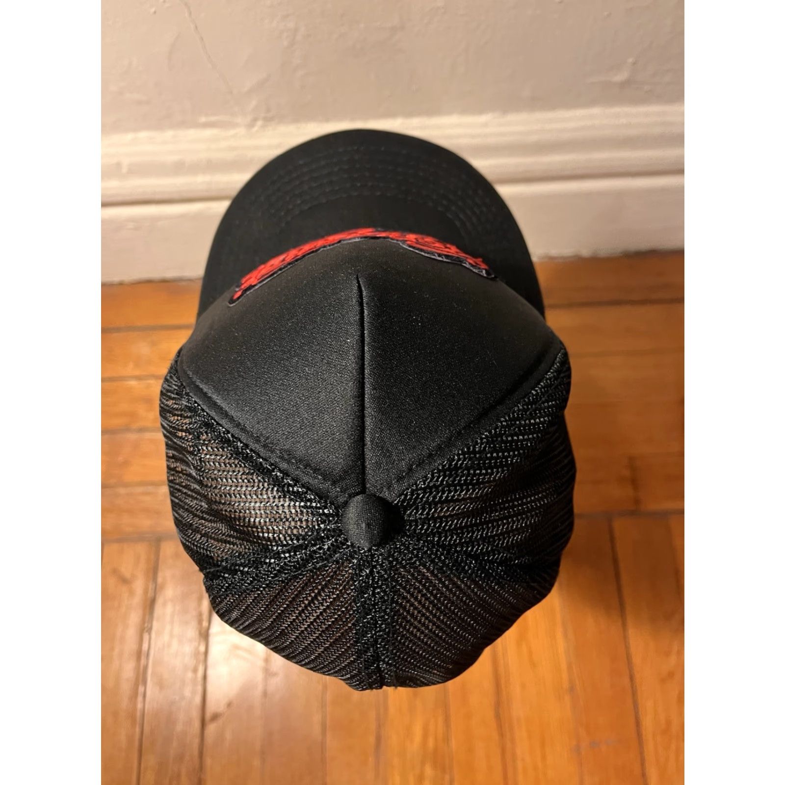 Aerosmith VINTAGE Aerosmith Young An Snapback Hat Cap Black Red Cap Adjustable One Size Men 80s 90s Music Retro Rock Size ONE SIZE - 5 Thumbnail