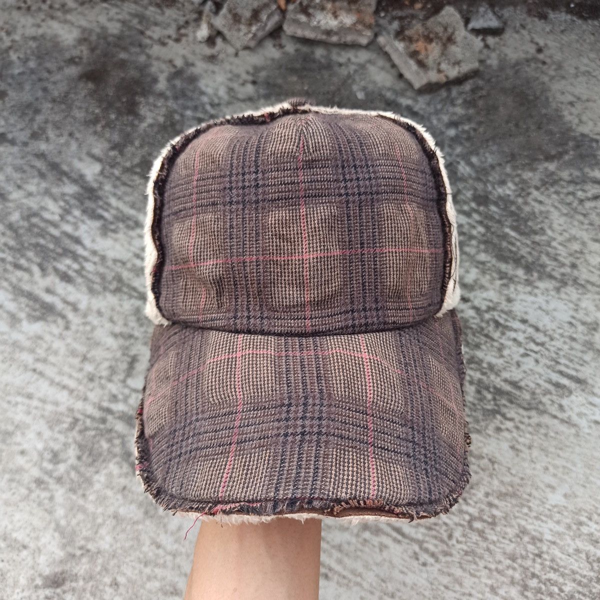 CA4LA × Flannel Sick.. Unique hat with three layers each piece Size ONE SIZE - 2 Thumbnail