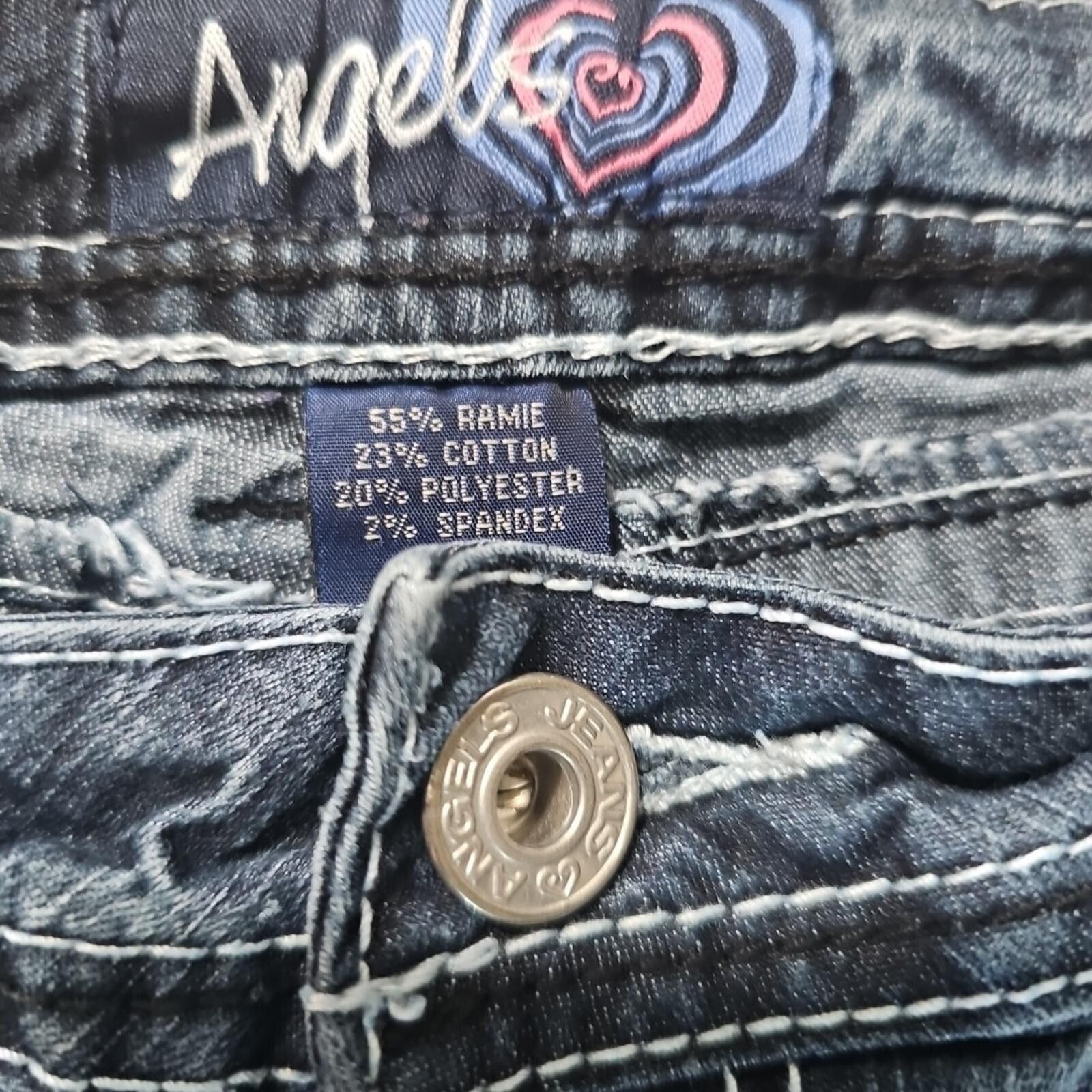 Palm Angels Angels Size 13 Cuffed Jean Capris Size 30" / US 8 / IT 44 - 4 Thumbnail