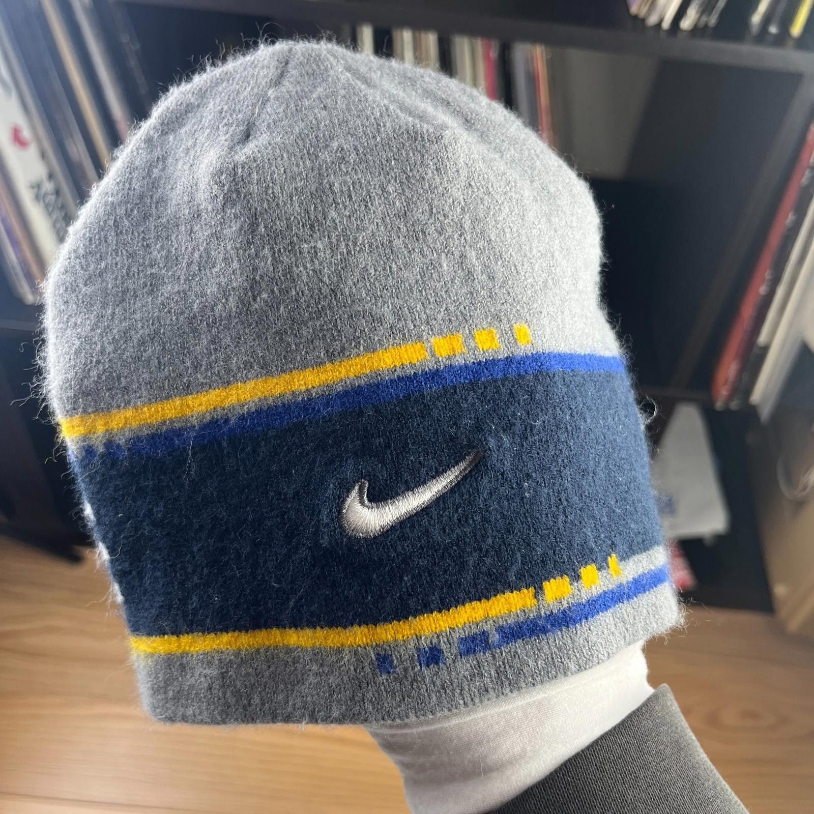 Nike Vintage Nike Marquette University Swoosh Hat Beanie Size ONE SIZE - 1 Thumbnail