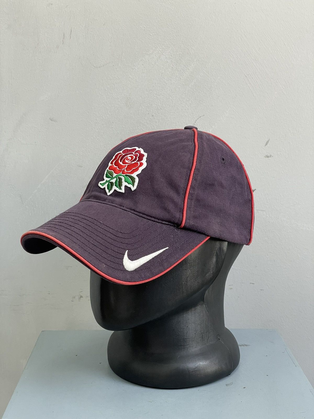 Other Vintage England rugby nike swoosh cap hat rare y2k Size ONE SIZE - 1 Thumbnail