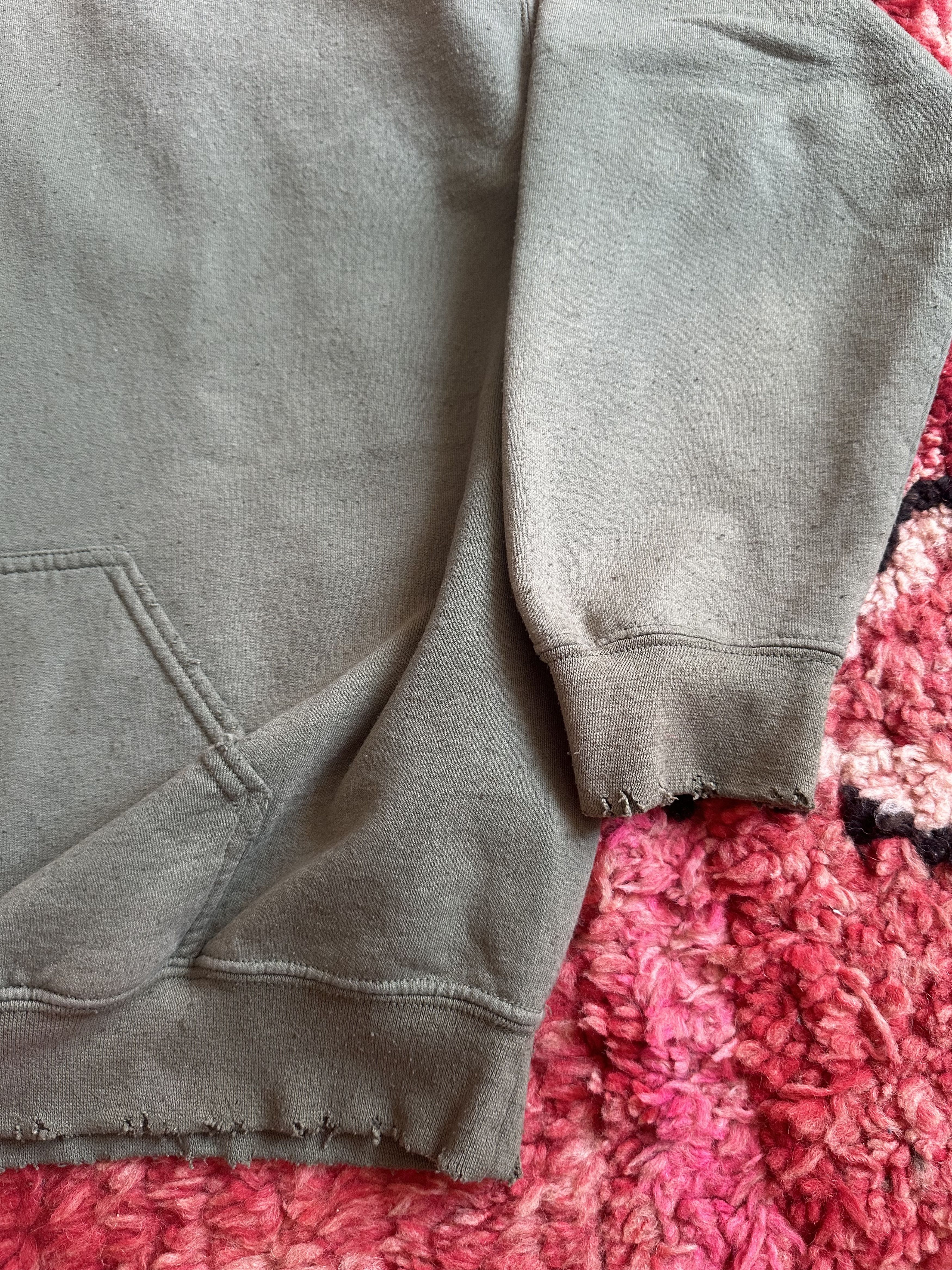 Sasquatchfabrix Olive Damage Hoodie Size US XL / EU 56 / 4 - 2 Thumbnail