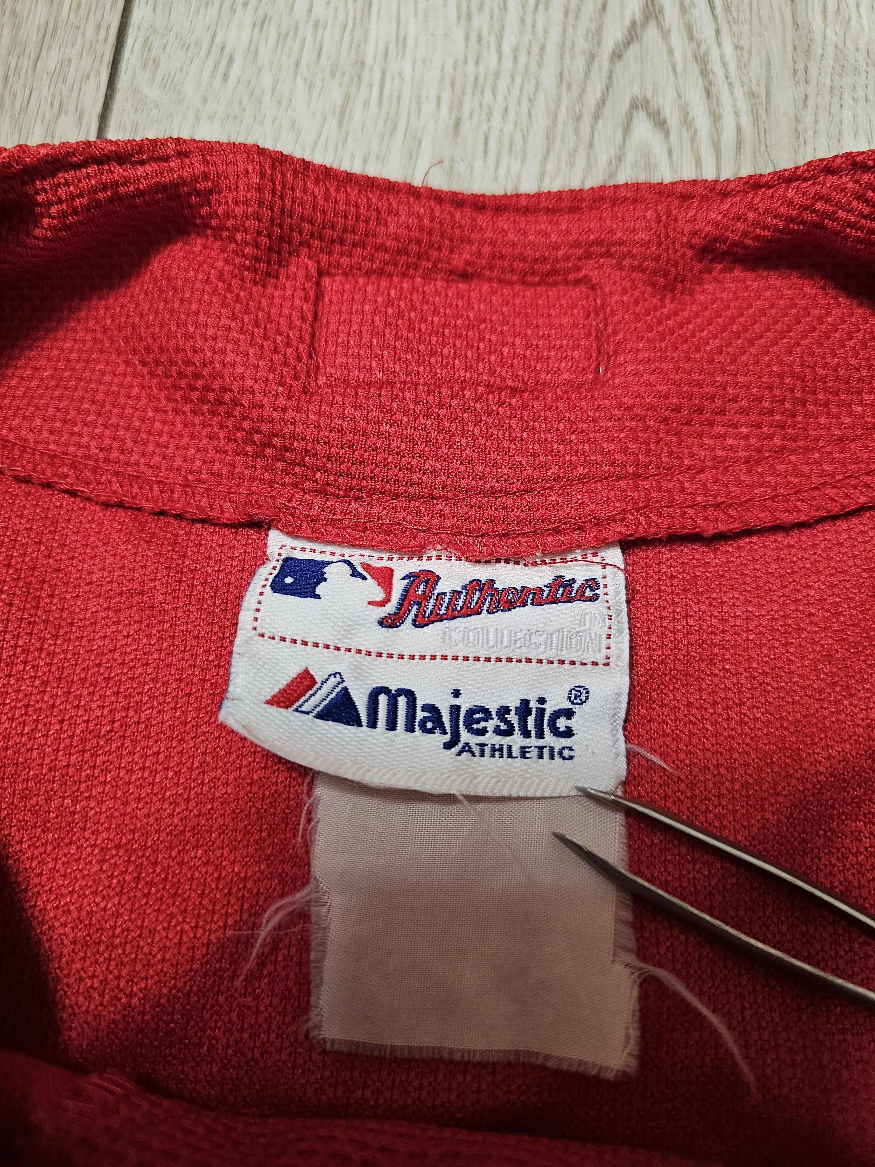 Majestic × Vintage BOSTON RED SOX VINTAGE JERSEY MAJESTIC RED BASEBALL JERSEY Size US L / EU 52-54 / 3 - 13 Thumbnail