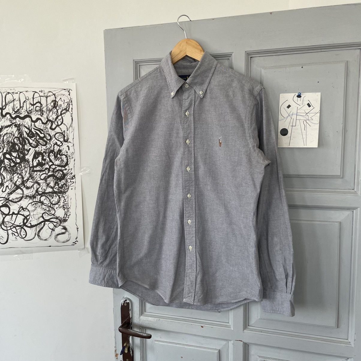 Polo Ralph Lauren Polo Ralph Lauren Vintage Shirt Longsleeve size M Size US L / EU 52-54 / 3 - 2 Thumbnail