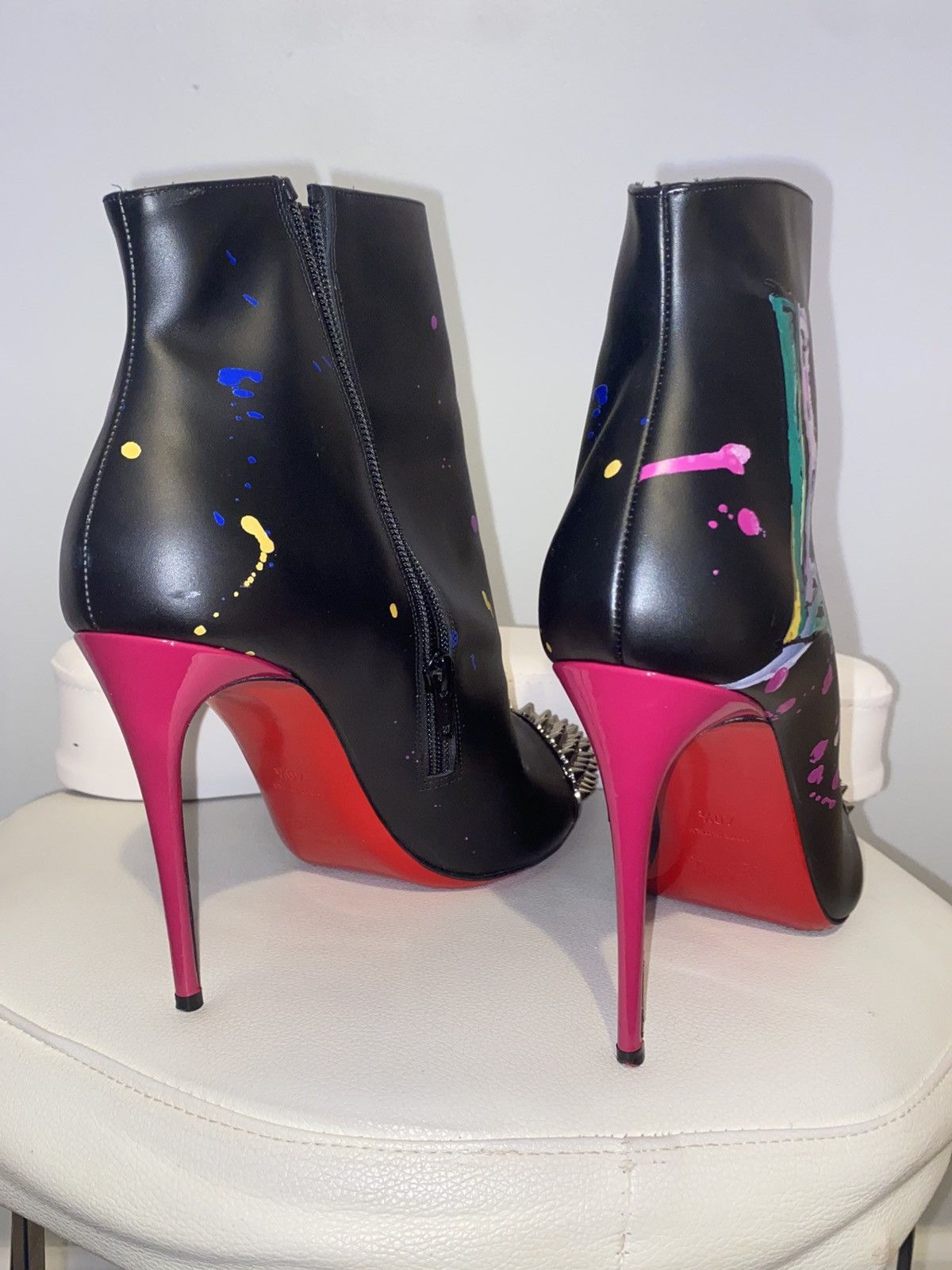 Christian Louboutin LOVE IS A BOOT Stiletto Louboutin Size US 9.5 / IT 39.5 - 7 Thumbnail