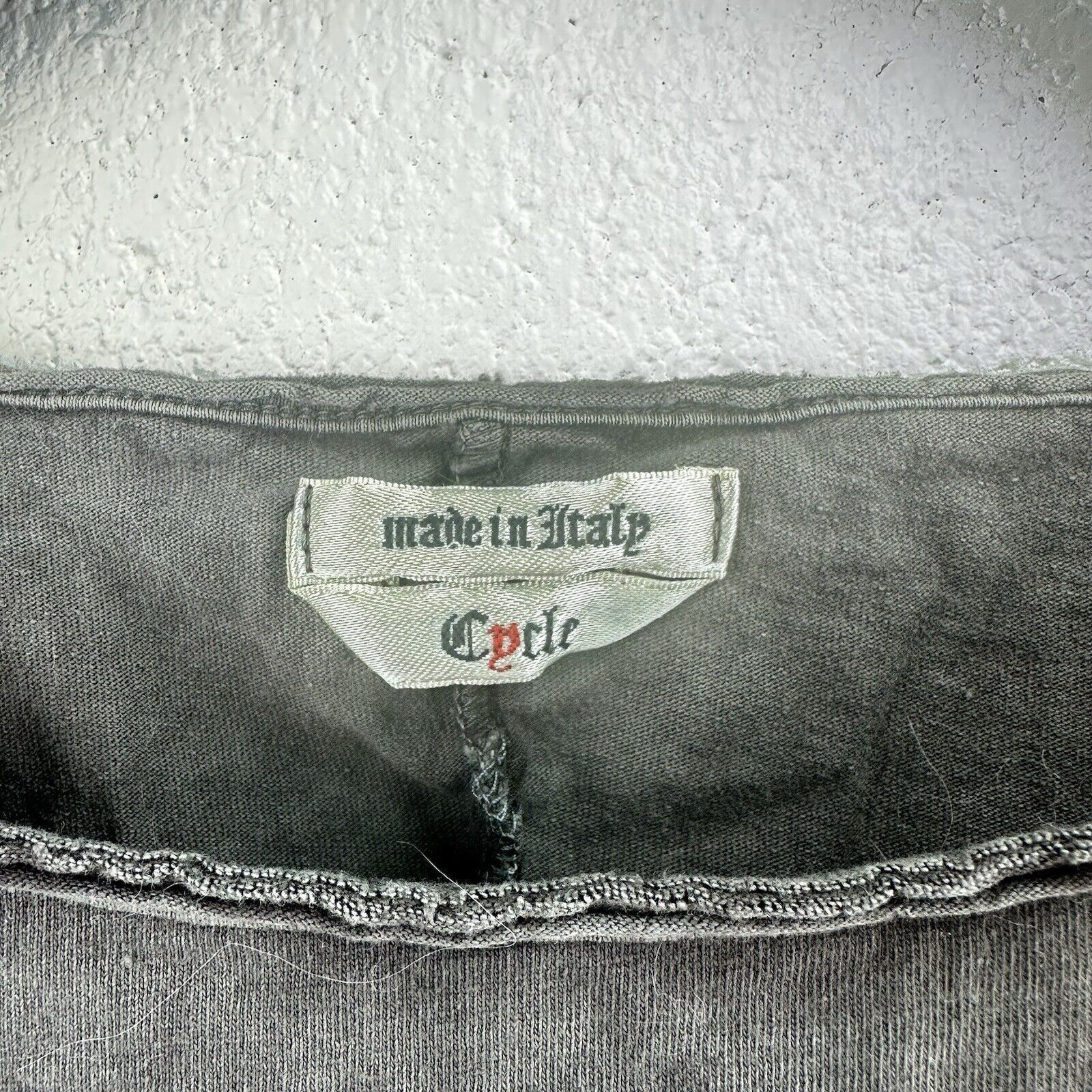 Other Cycle Made In Italy T-shirt Grey Sz S Gold Embroidery Stars Size S / US 4 / IT 40 - 3 Thumbnail