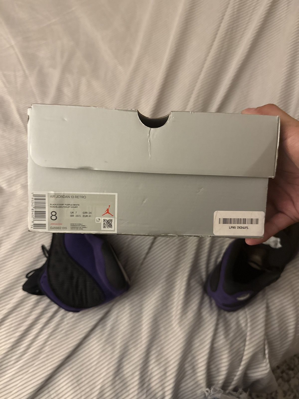 Jordan Brand Jordan 13 Court Purple New Never Worn Sz8 Size US 8 / EU 41 - 1 Thumbnail