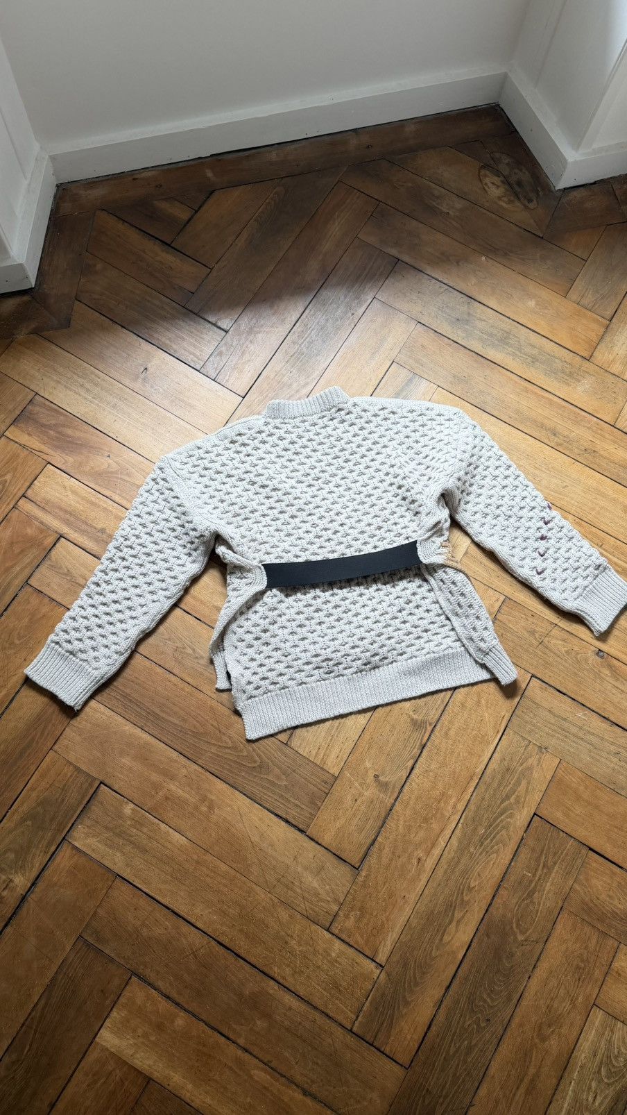 Raf Simons Raf Simons textured waffle-knit Struktur Size US S / EU 44-46 / 1 - 2 Thumbnail