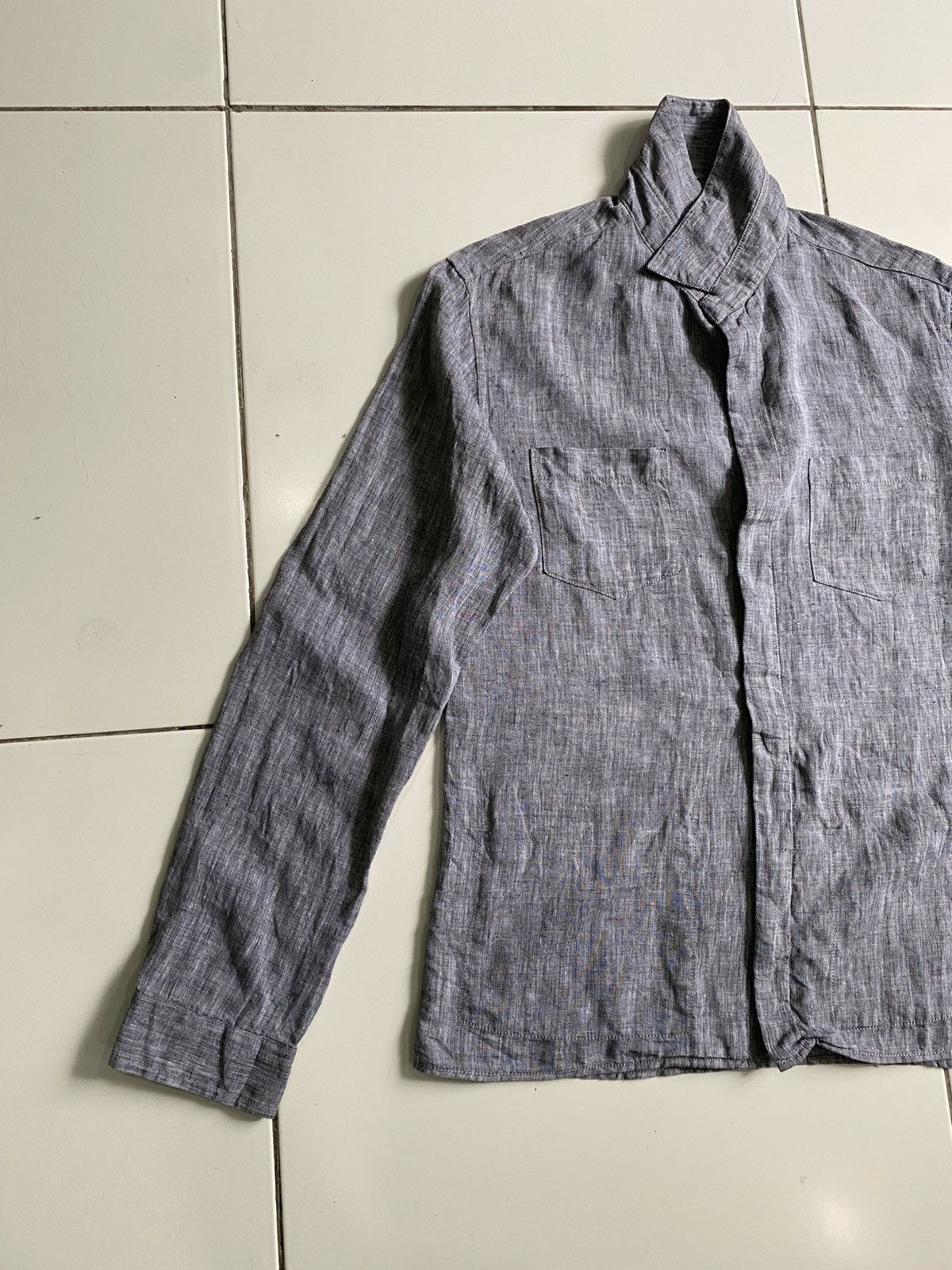 Pazzo Vintage Costom culture Chambray Work Shirt Size US L / EU 52-54 / 3 - 2 Thumbnail