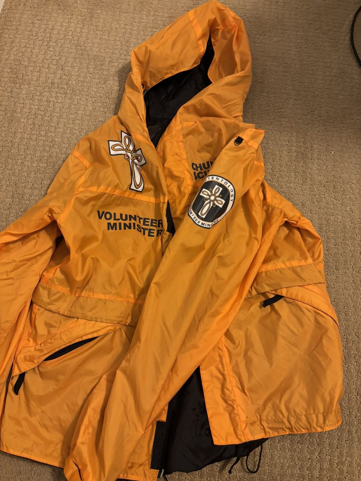 Vintage Church of Scientology volunteer minister jacket Size US L / EU 52-54 / 3 - 6 Thumbnail