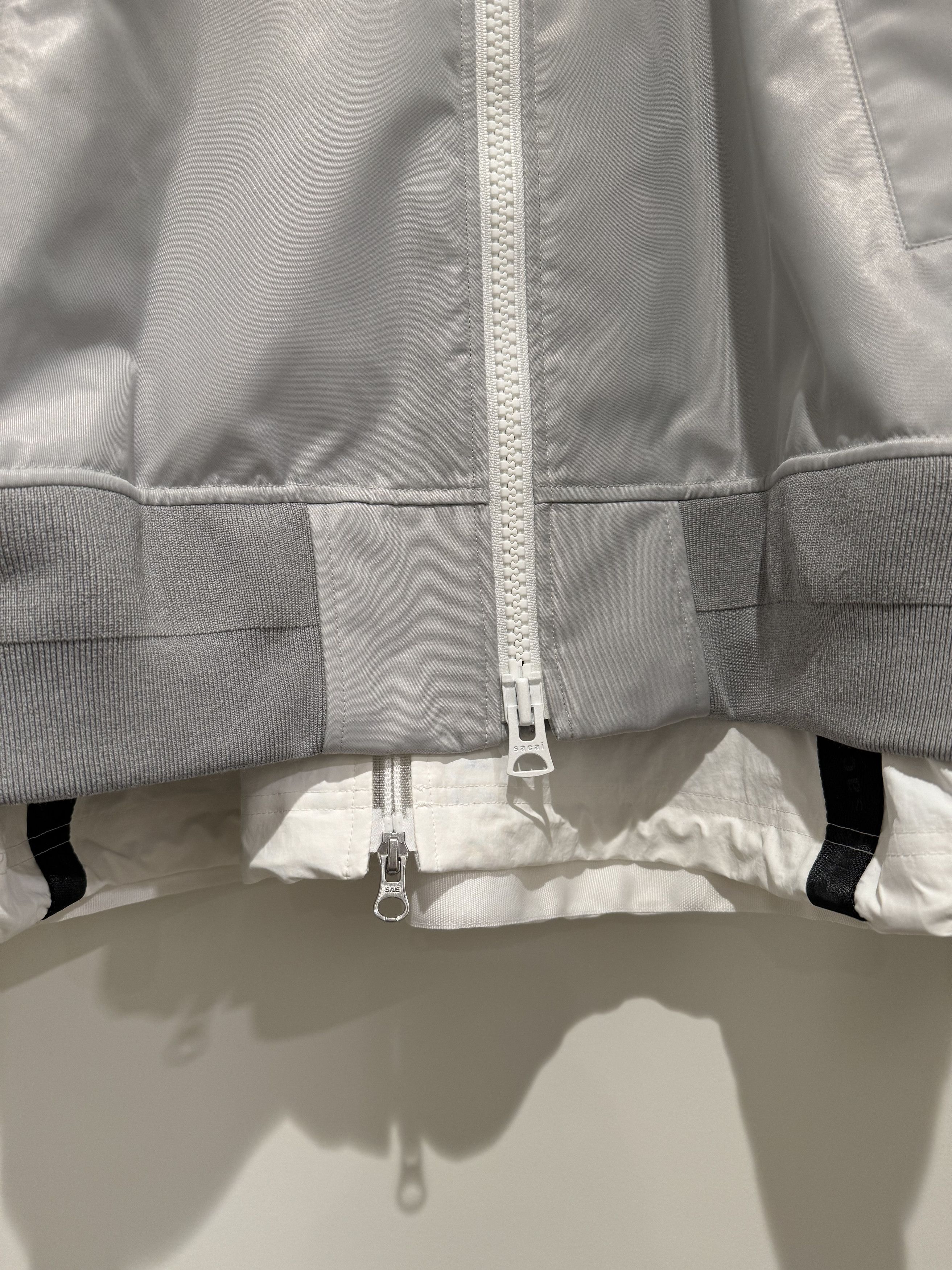Nike × Sacai Sacai x Nike Layered Bomber Jacket / Size S Size US S / EU 44-46 / 1 - 5 Thumbnail