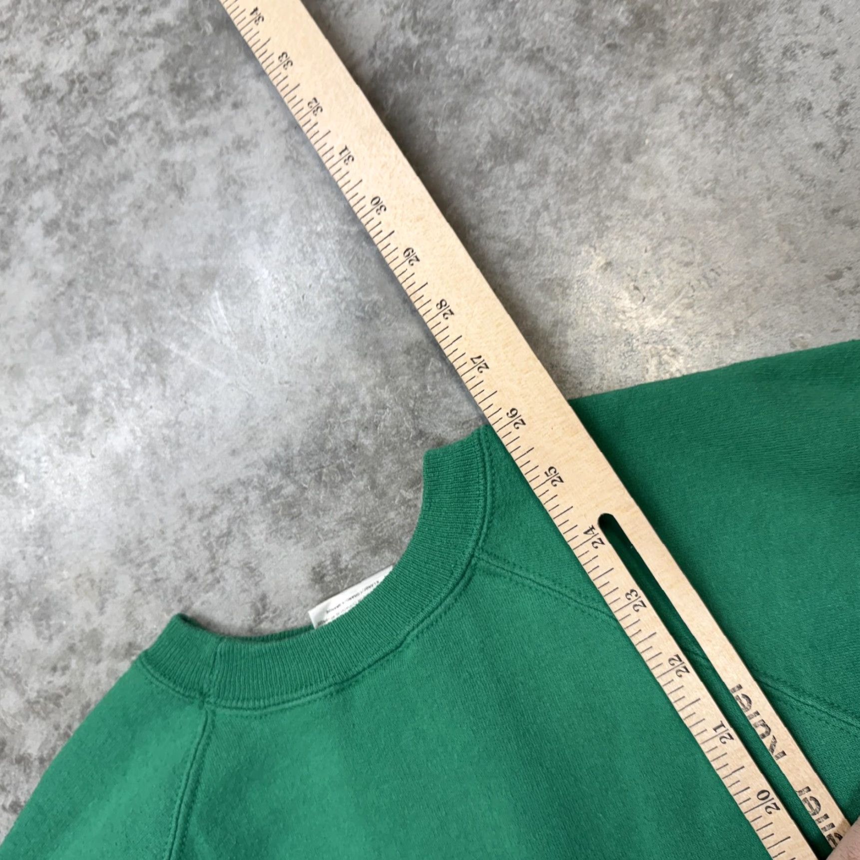 Hanes VINTAGE Hanes Her Way Sweatshirt Womens XL Green Crewneck Raglan Fleece 90s Size XL / US 12-14 / IT 48-50 - 5 Thumbnail