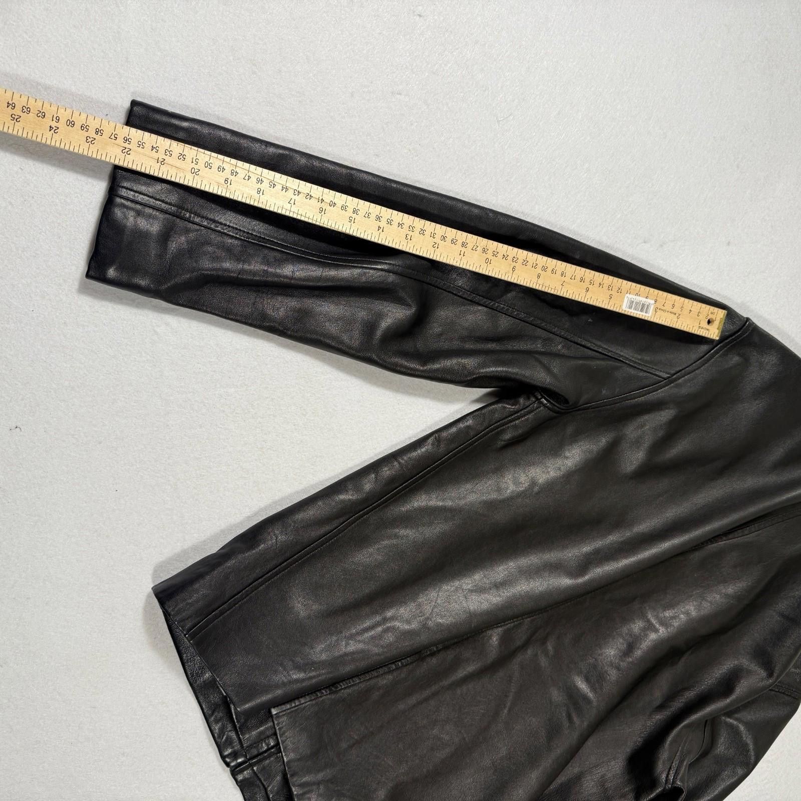 Ted Baker Ted Baker Men’s Leather Moto Black Jacket Size 2 Medium Size US M / EU 48-50 / 2 - 8 Thumbnail
