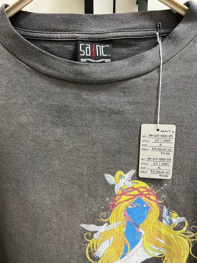 Saint Michael Saint Michael Blue Elf Printed Short Sleeves with Old Hole Size US XL / EU 56 / 4 - 3 Thumbnail