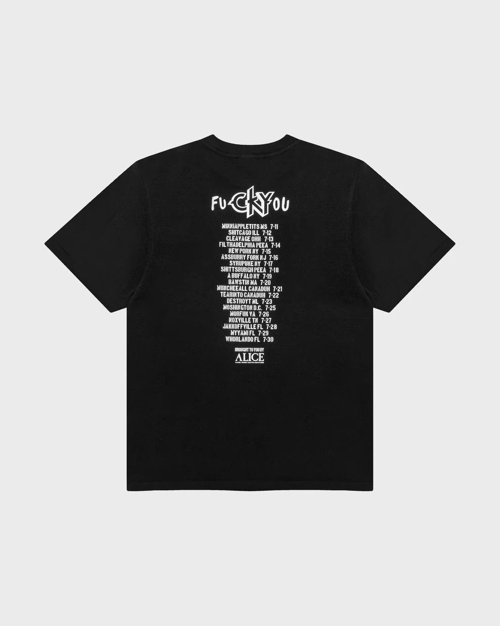 Alice Hollywood Alice Hollywood x CKY Black T-Shirt Complexcon Exclusive Size US XL / EU 56 / 4 - 2 Thumbnail