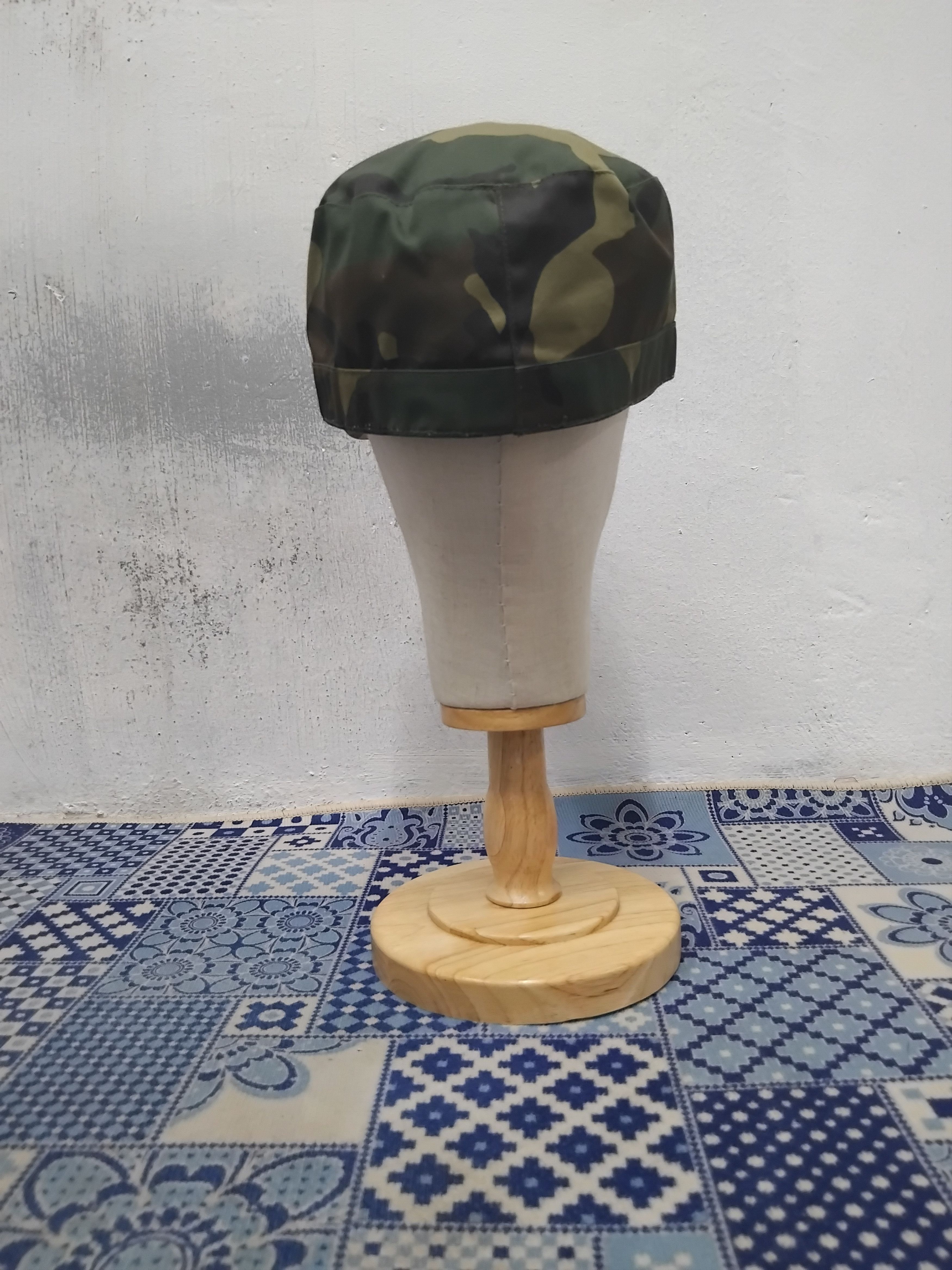 Japanese Brand Camouflage military green cap Size ONE SIZE - 7 Thumbnail