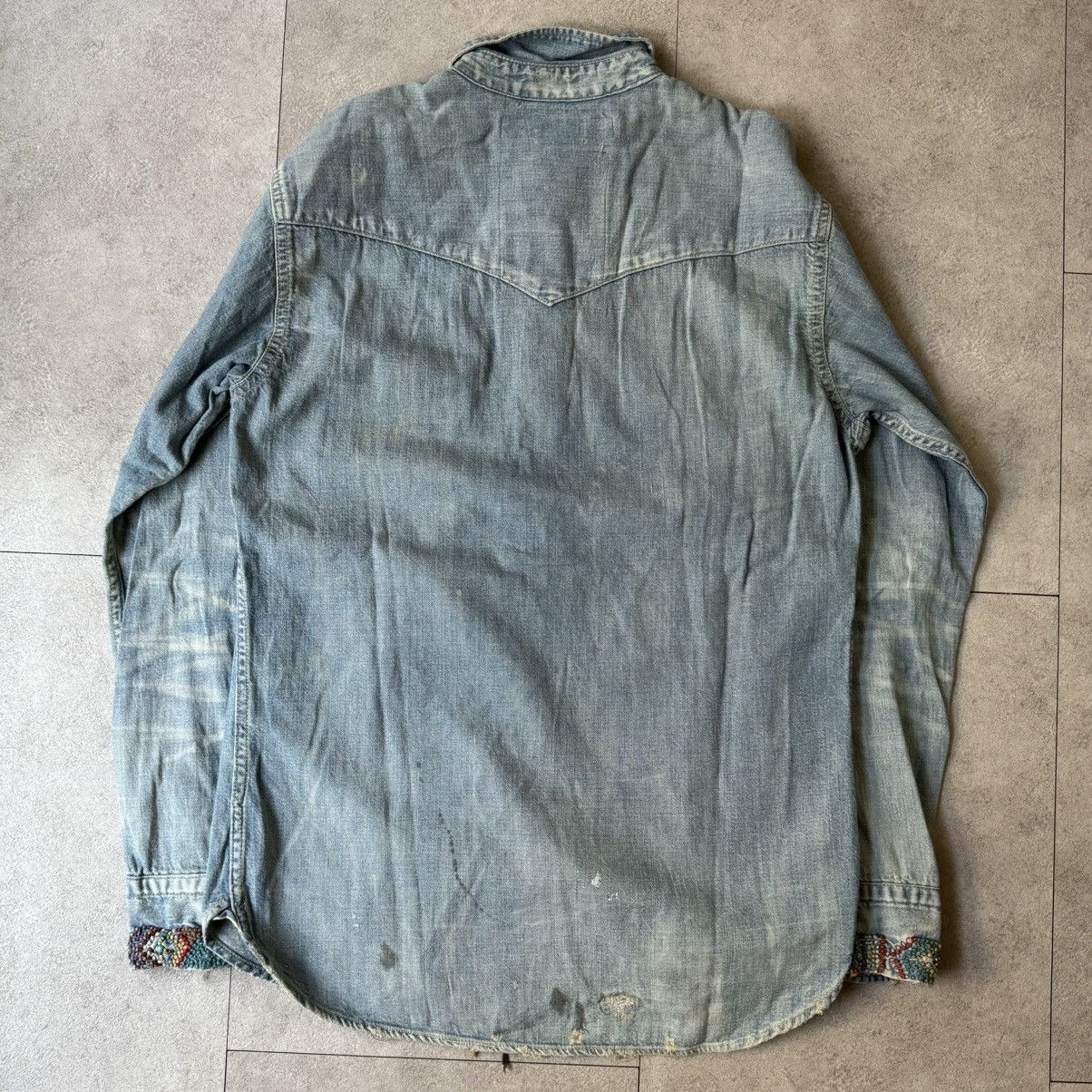 Kapital × Kapital Kountry Kapital Kountry Embroidery 1of1 Denim Shirts Size US M / EU 48-50 / 2 - 2 Thumbnail