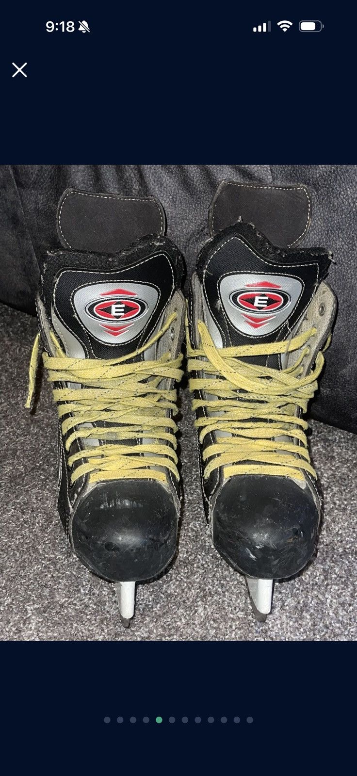 Other Easton Synergy 500 Ice Hockey Skates Size 5.5 D Vintage Size US 6.5 / EU 39-40 - 5 Thumbnail