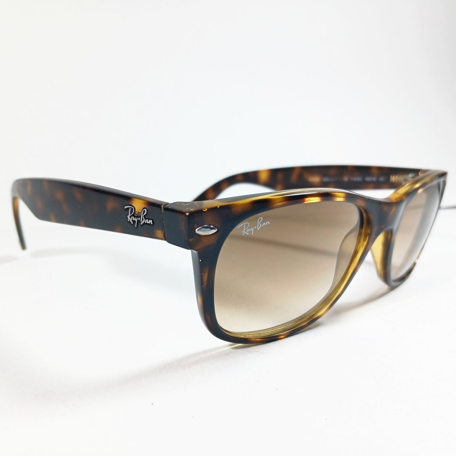 RayBan Ray Ban RB2132 Tortoise New Wayfarer Gradient Sunglasses Size ONE SIZE - 2 Thumbnail